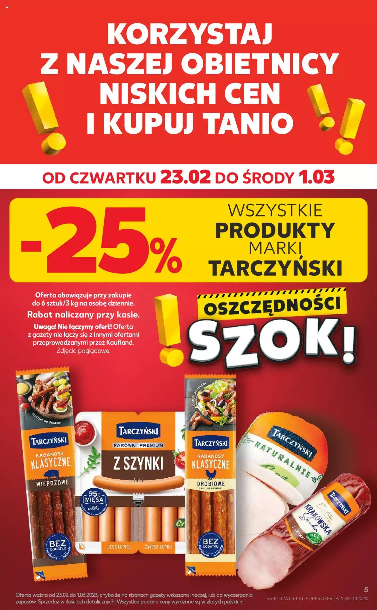 KAUFLAND gazetka ważna od 23.02.2023 do 01.03.2023 strona 5