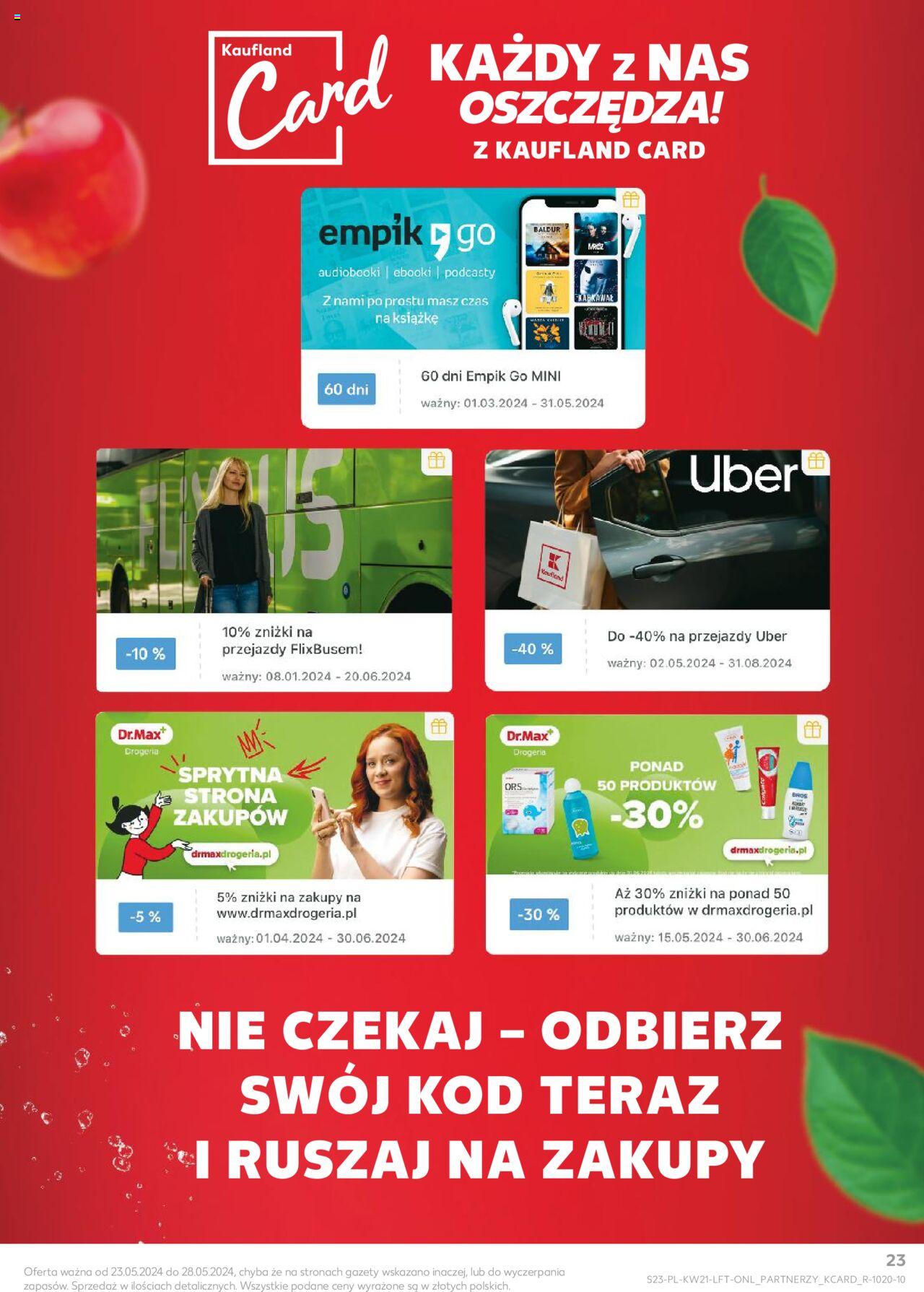 KAUFLAND gazetka ważna od 23.05.2024 do 28.05.2024 strona 23