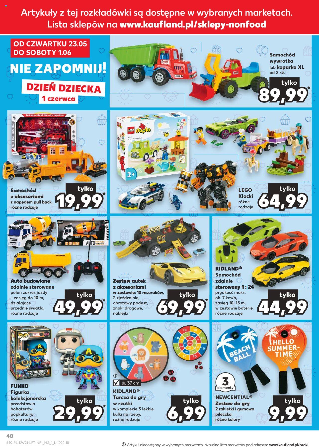 KAUFLAND gazetka ważna od 23.05.2024 do 28.05.2024 strona 40