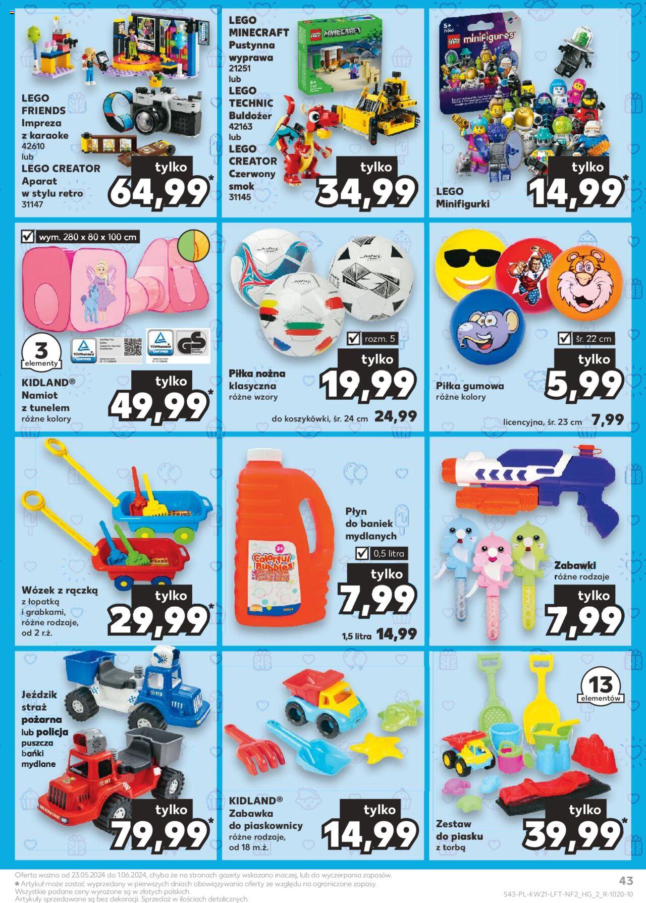 KAUFLAND gazetka ważna od 23.05.2024 do 28.05.2024 strona 43