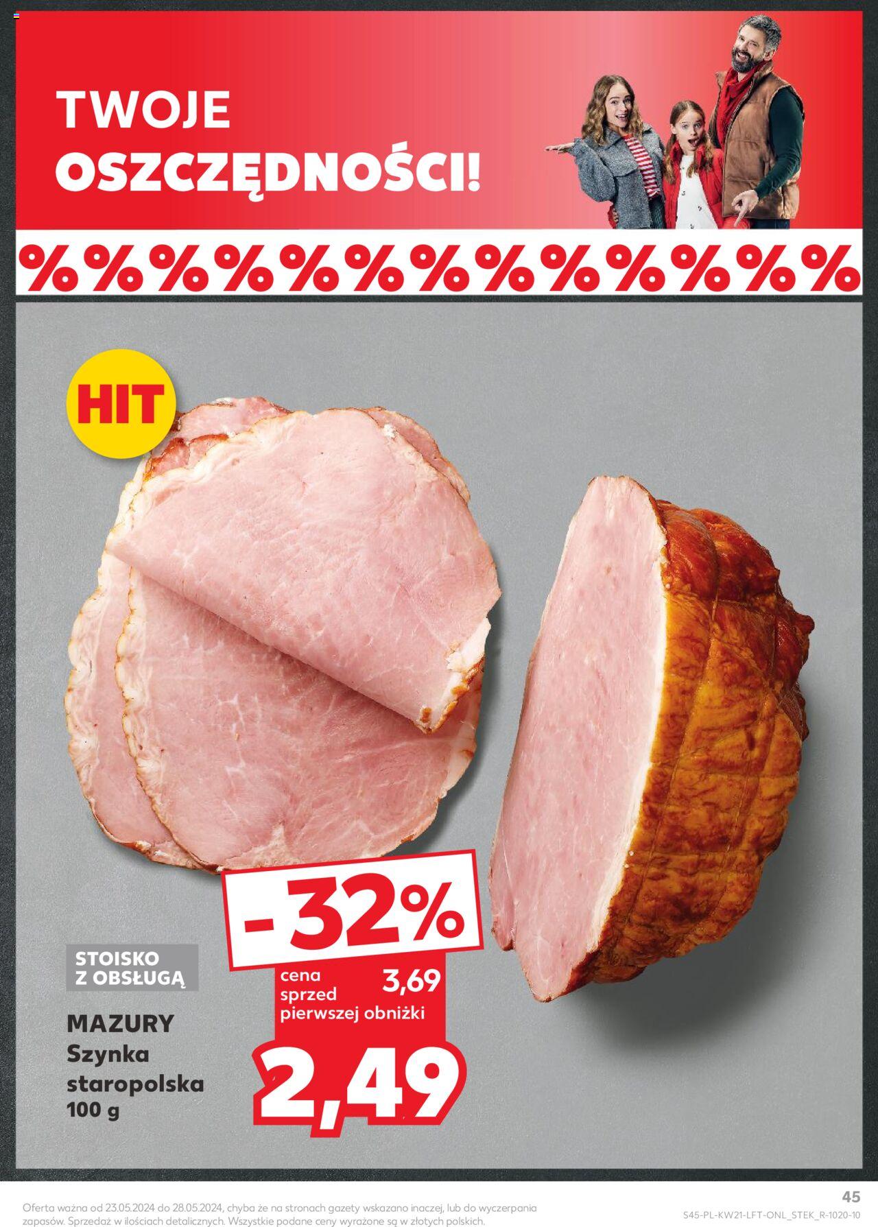 KAUFLAND gazetka ważna od 23.05.2024 do 28.05.2024 strona 45