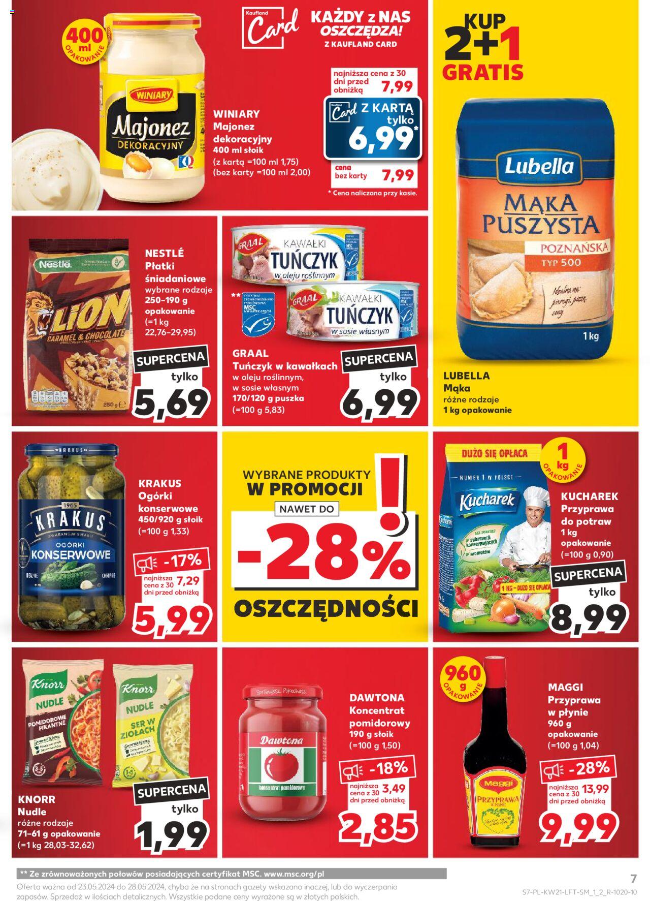 KAUFLAND gazetka ważna od 23.05.2024 do 28.05.2024 strona 7