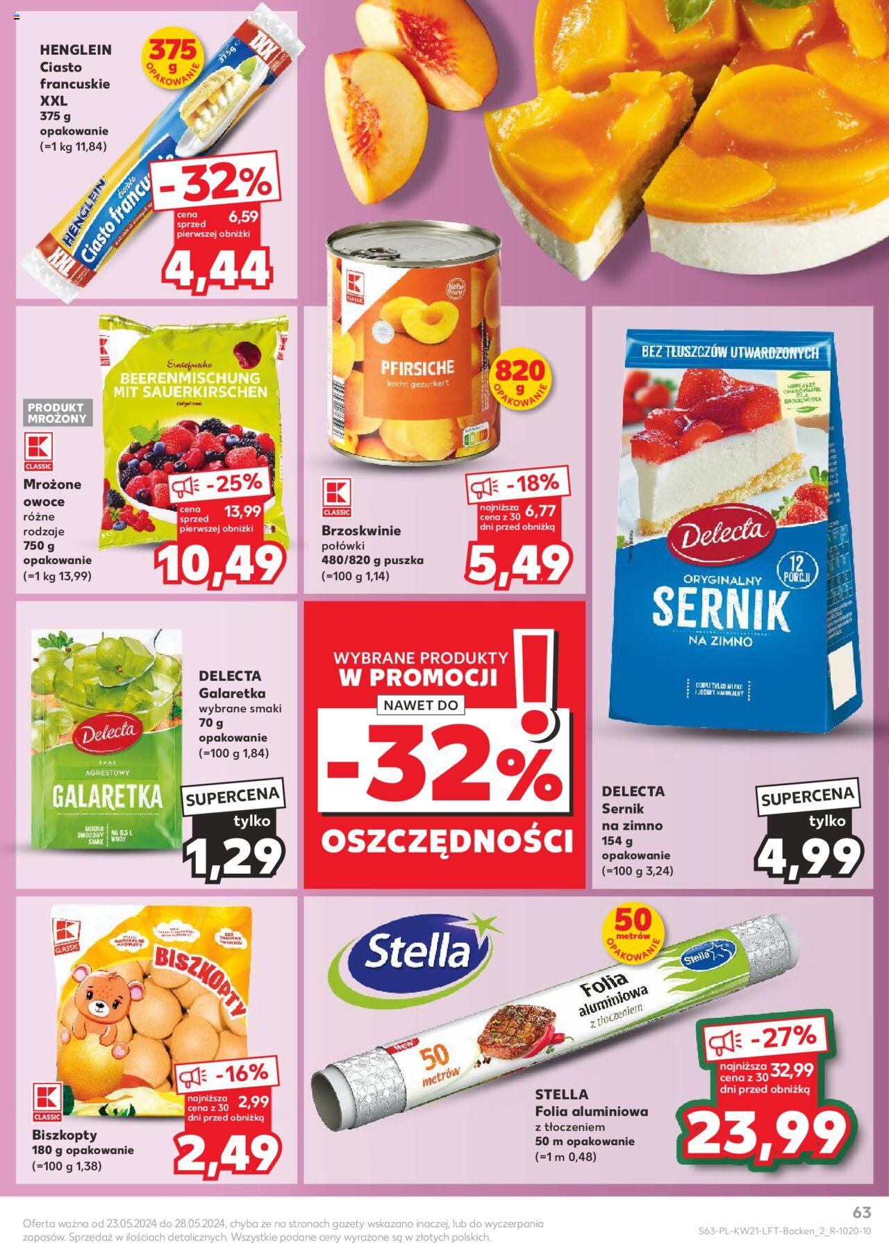 KAUFLAND gazetka ważna od 23.05.2024 do 28.05.2024 strona 63