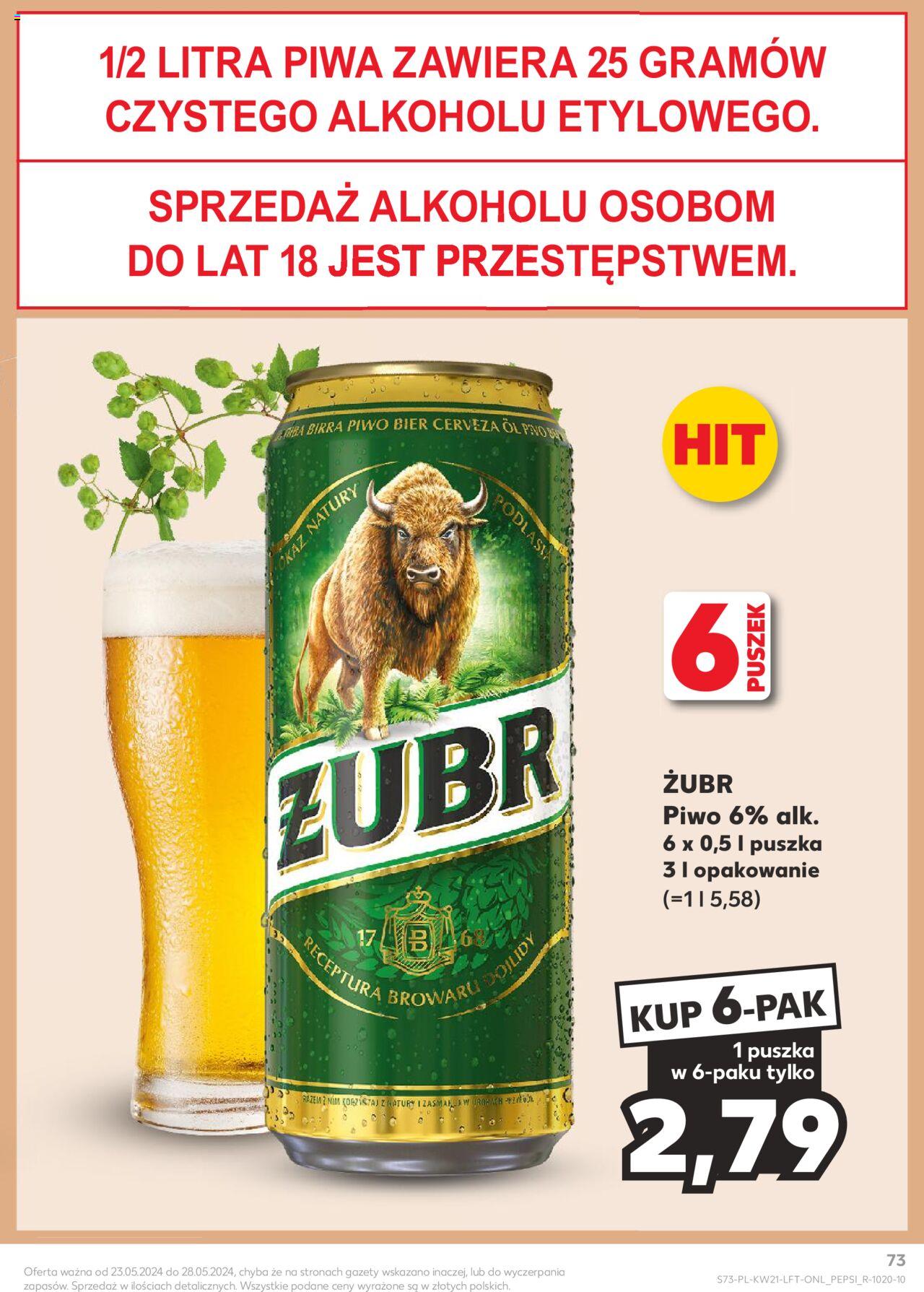 KAUFLAND gazetka ważna od 23.05.2024 do 28.05.2024 strona 73