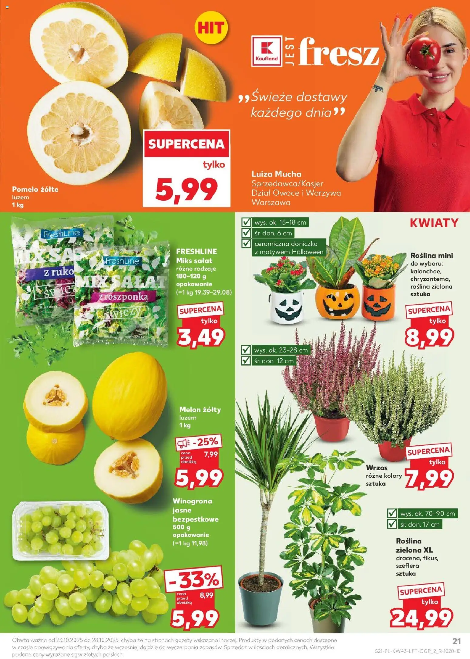 Kaufland gazetka ważna od 23.10.2025 do 28.10.2025 strona 21