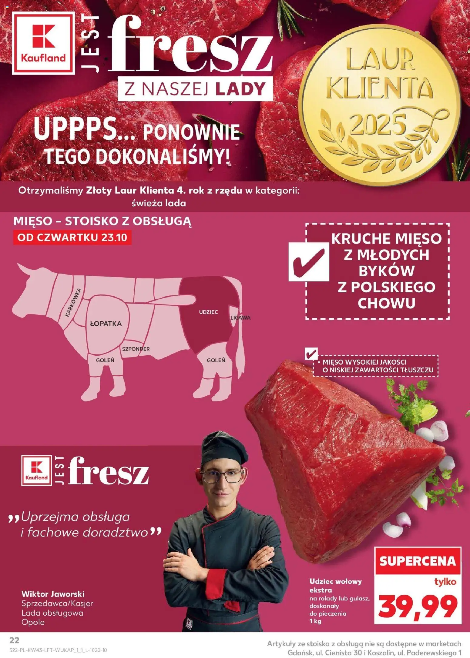 Kaufland gazetka ważna od 23.10.2025 do 28.10.2025 strona 22