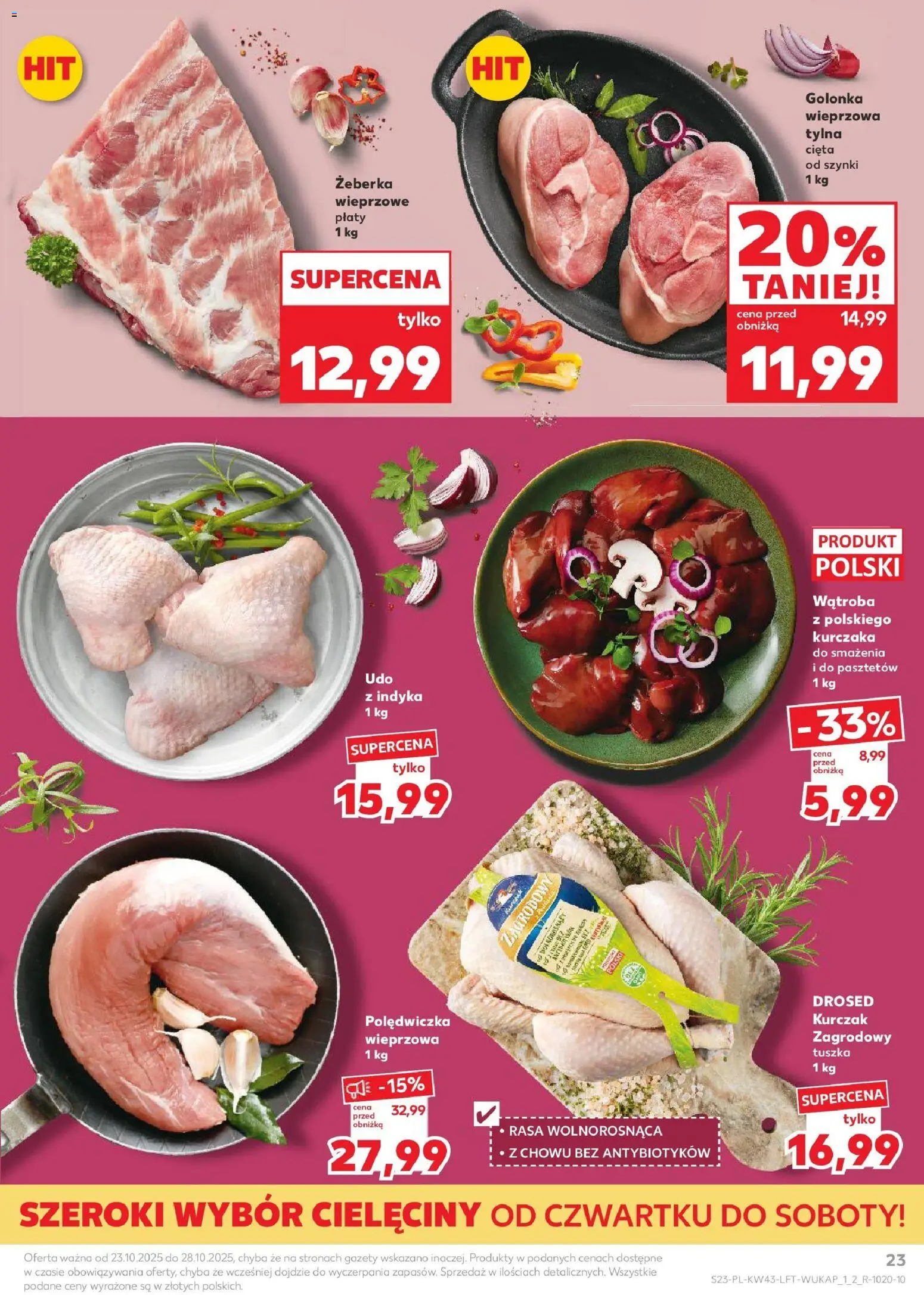 Kaufland gazetka ważna od 23.10.2025 do 28.10.2025 strona 23