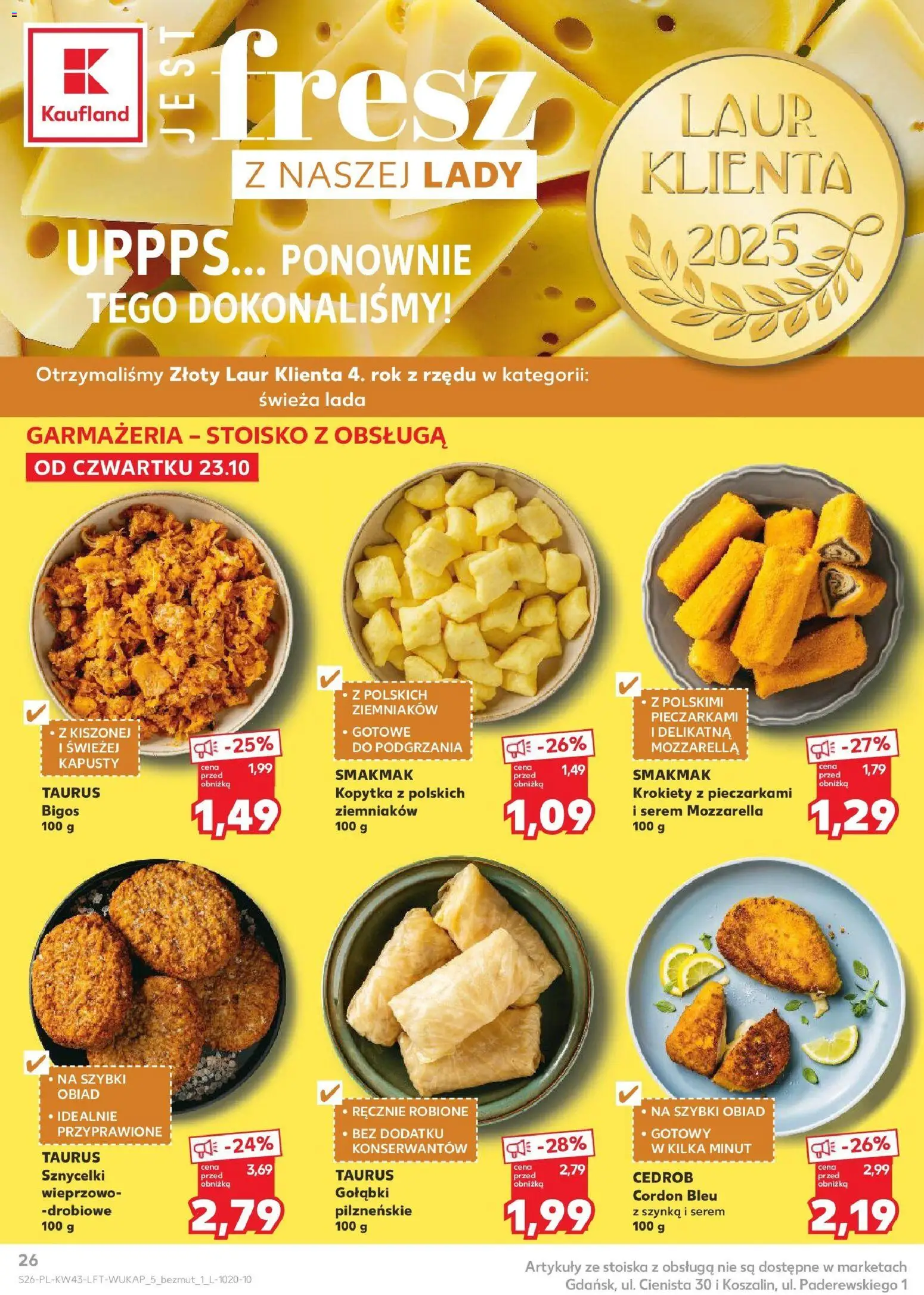 Kaufland gazetka ważna od 23.10.2025 do 28.10.2025 strona 26