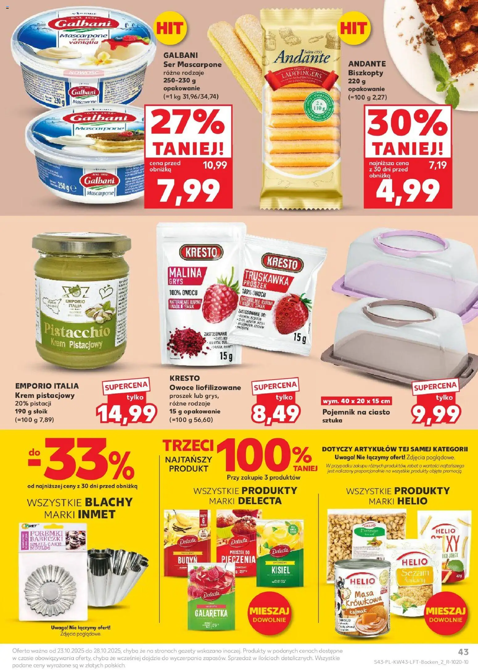 Kaufland gazetka ważna od 23.10.2025 do 28.10.2025 strona 43