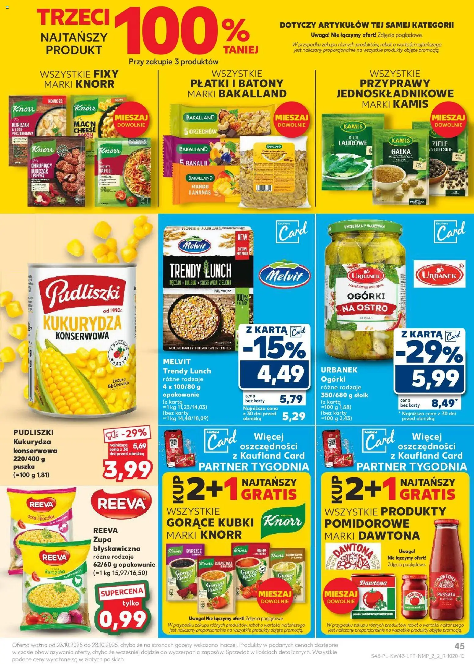 Kaufland gazetka ważna od 23.10.2025 do 28.10.2025 strona 45