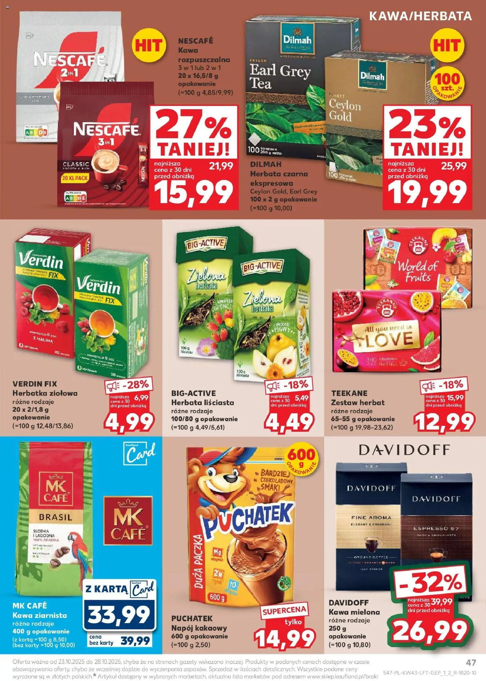 Kaufland gazetka ważna od 23.10.2025 do 28.10.2025 strona 47