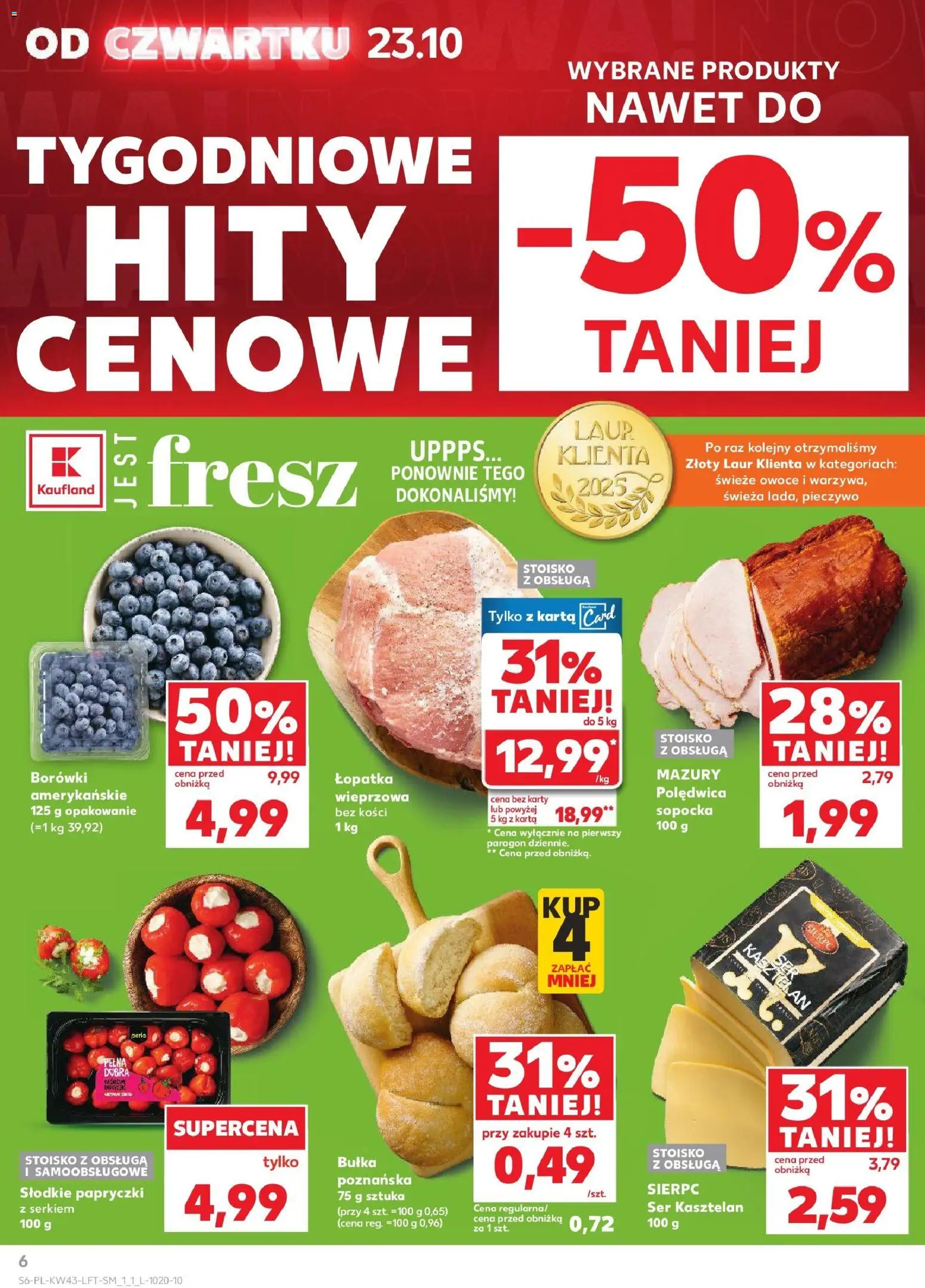 Kaufland gazetka ważna od 23.10.2025 do 28.10.2025 strona 6