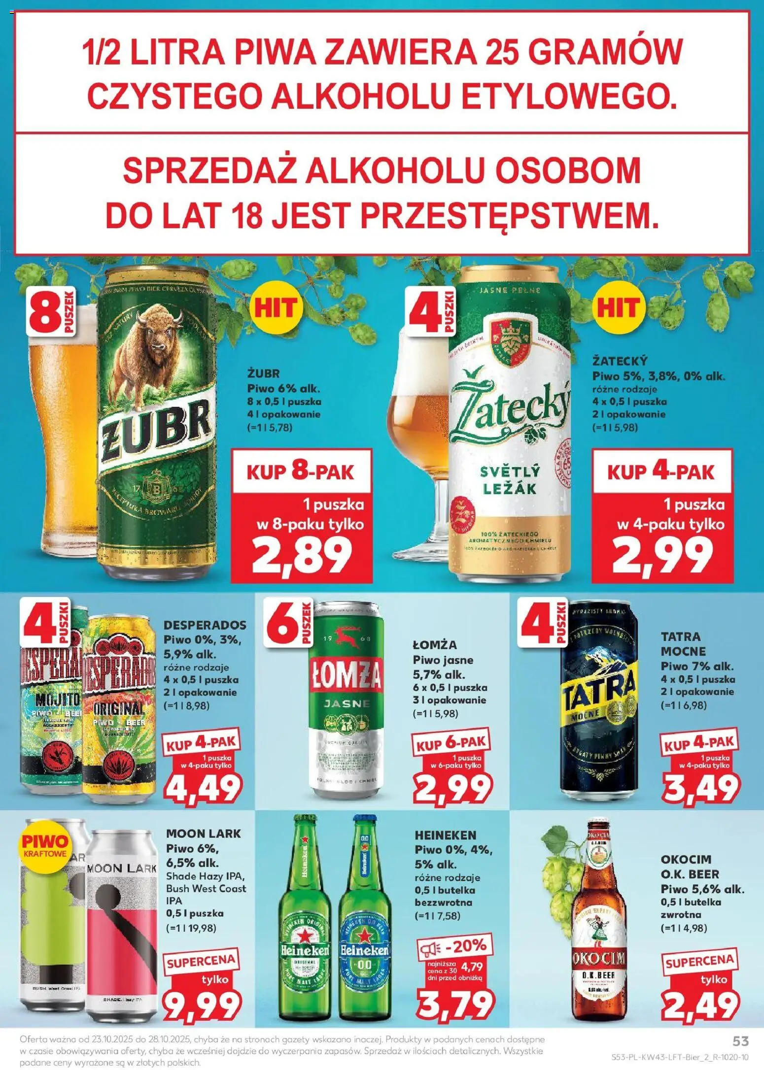 Kaufland gazetka ważna od 23.10.2025 do 28.10.2025 strona 53