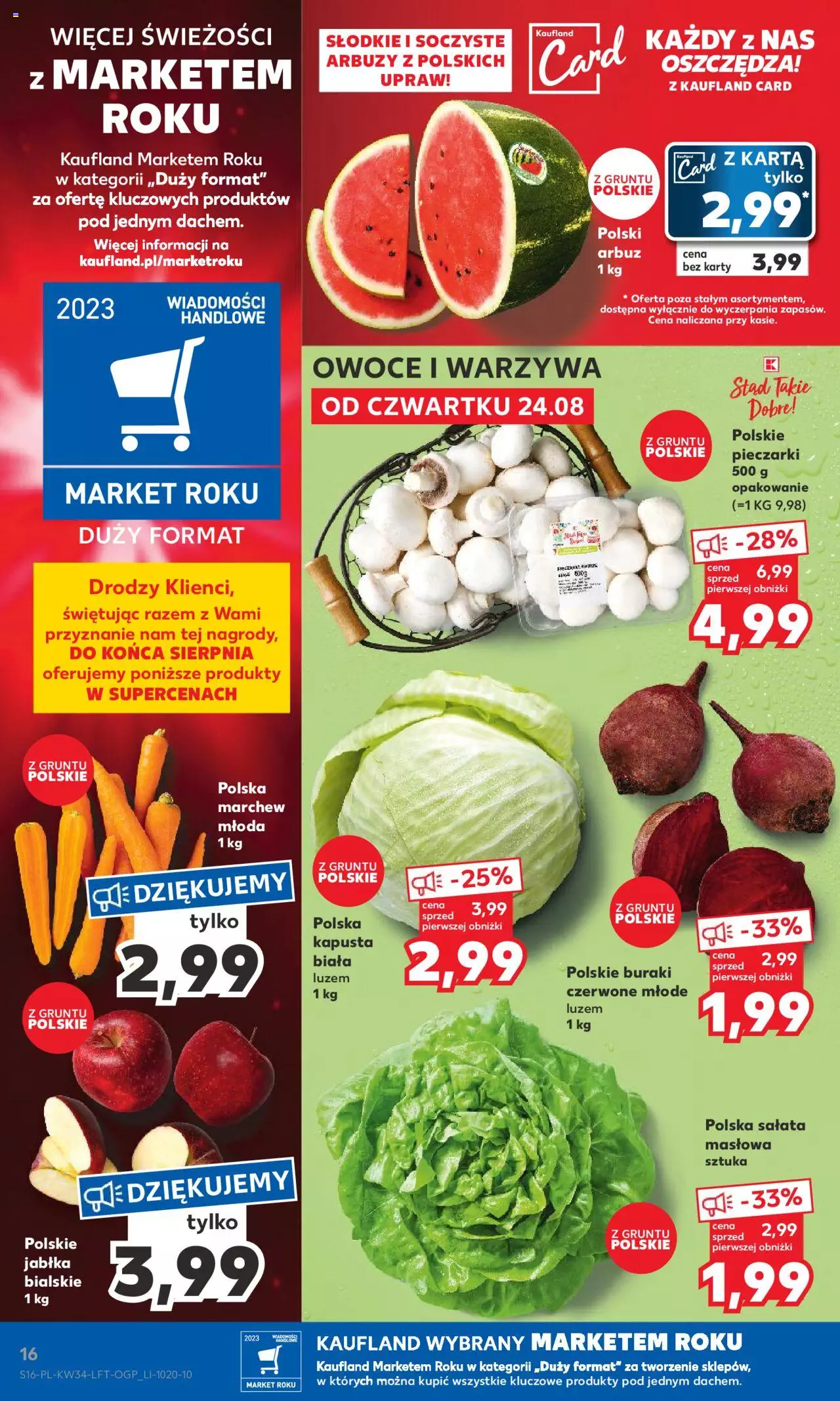 KAUFLAND gazetka ważna od 24.08.2023 do 30.08.2023 strona 16