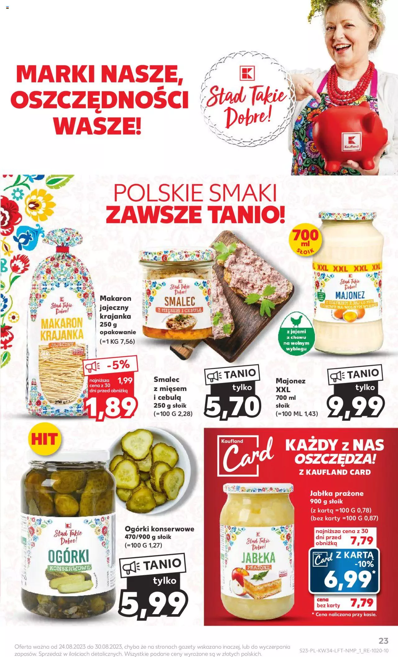 KAUFLAND gazetka ważna od 24.08.2023 do 30.08.2023 strona 23