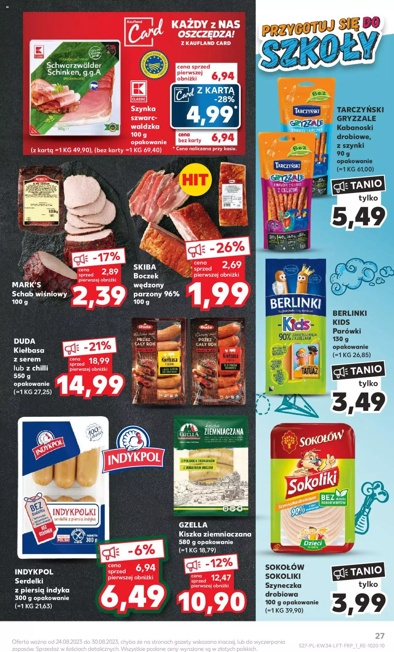 KAUFLAND gazetka ważna od 24.08.2023 do 30.08.2023 strona 27