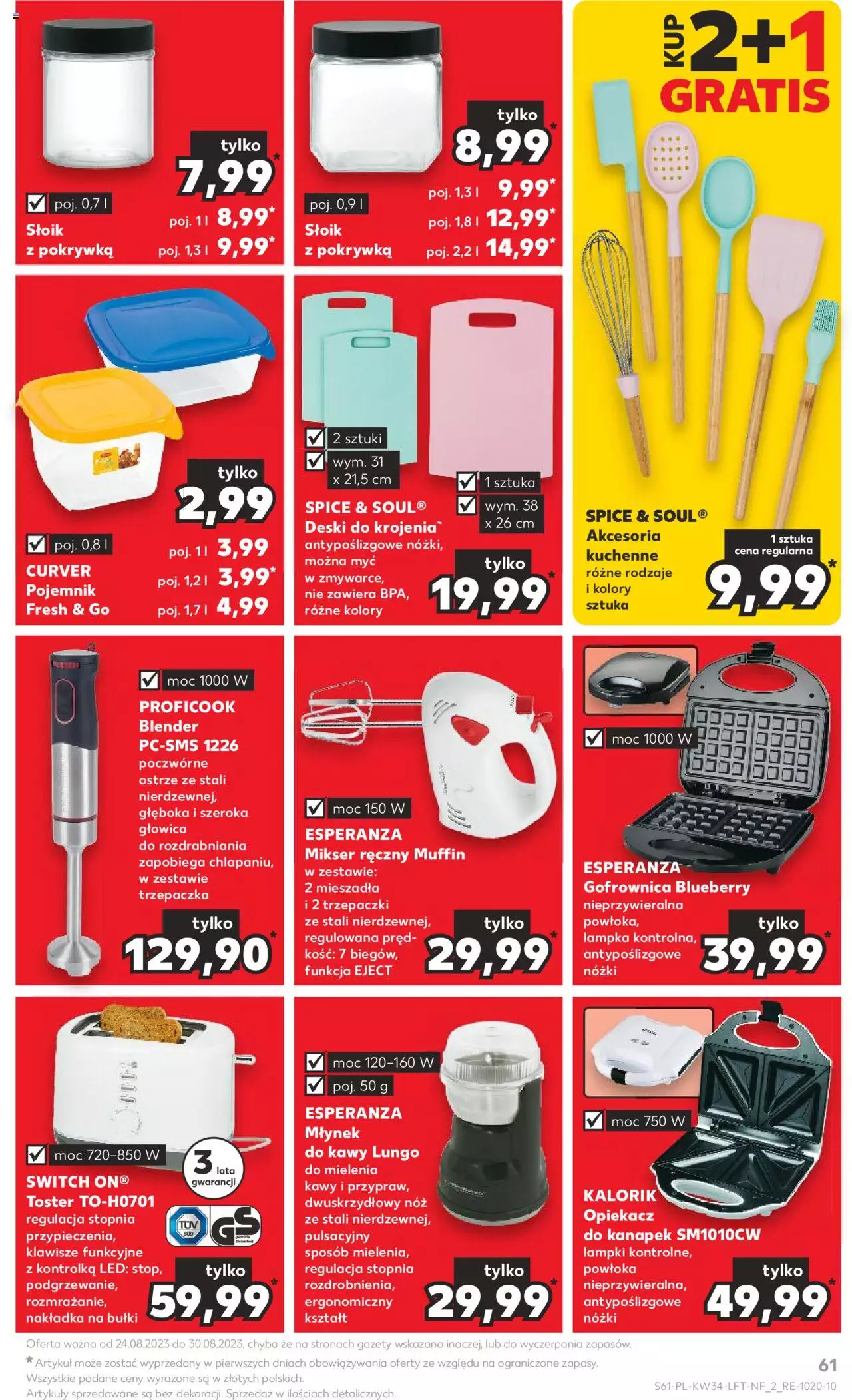 KAUFLAND gazetka ważna od 24.08.2023 do 30.08.2023 strona 61
