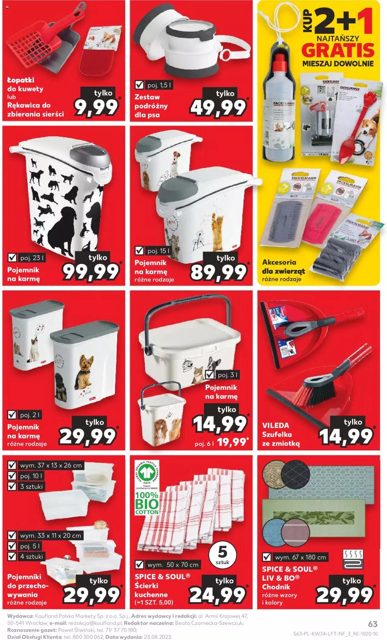KAUFLAND gazetka ważna od 24.08.2023 do 30.08.2023 strona 63