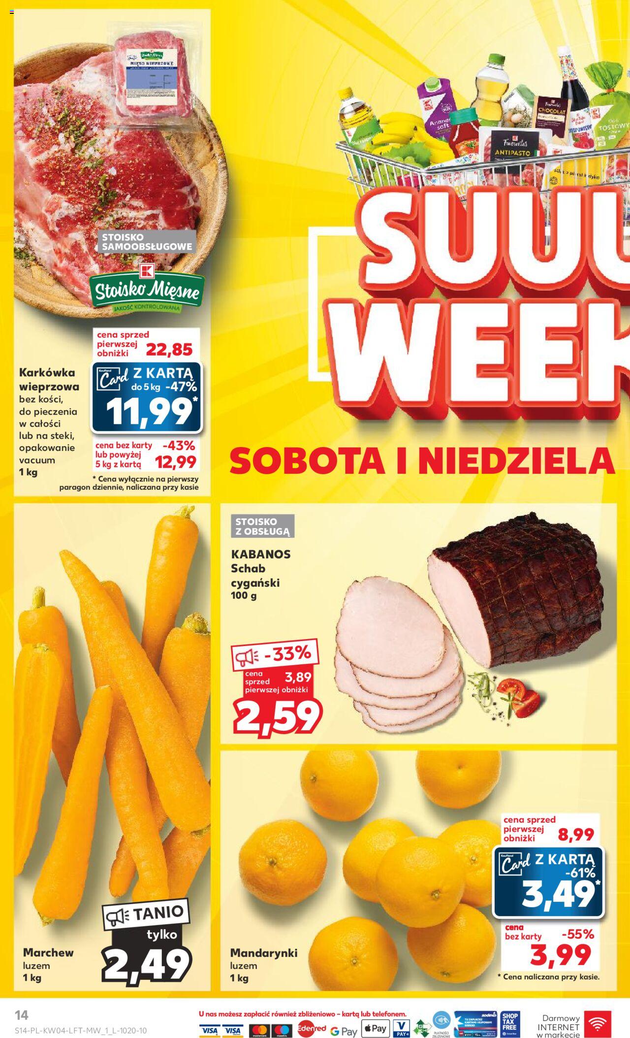 KAUFLAND gazetka ważna od 25.01.2024 do 31.01.2024 strona 14
