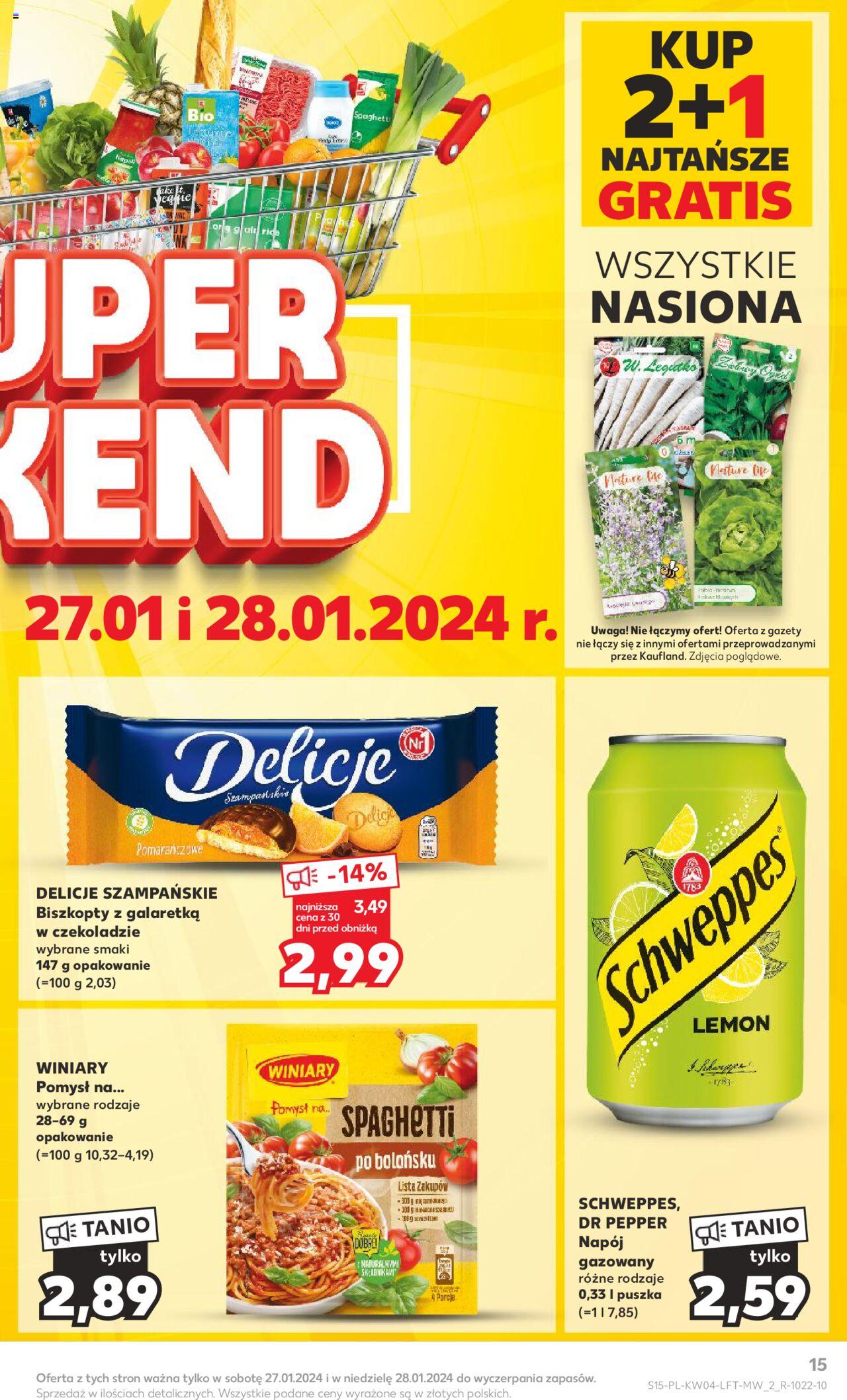KAUFLAND gazetka ważna od 25.01.2024 do 31.01.2024 strona 15