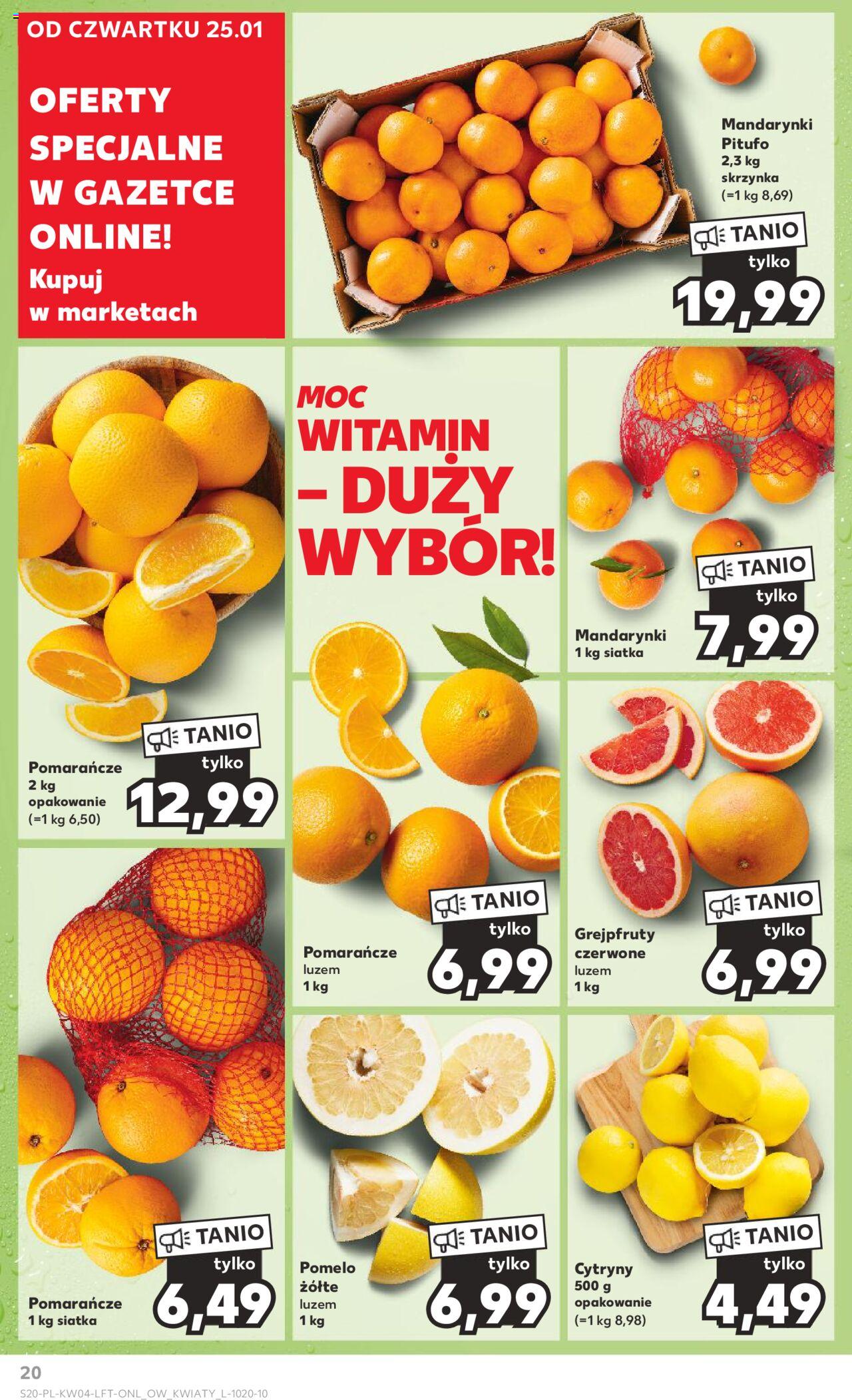 KAUFLAND gazetka ważna od 25.01.2024 do 31.01.2024 strona 20