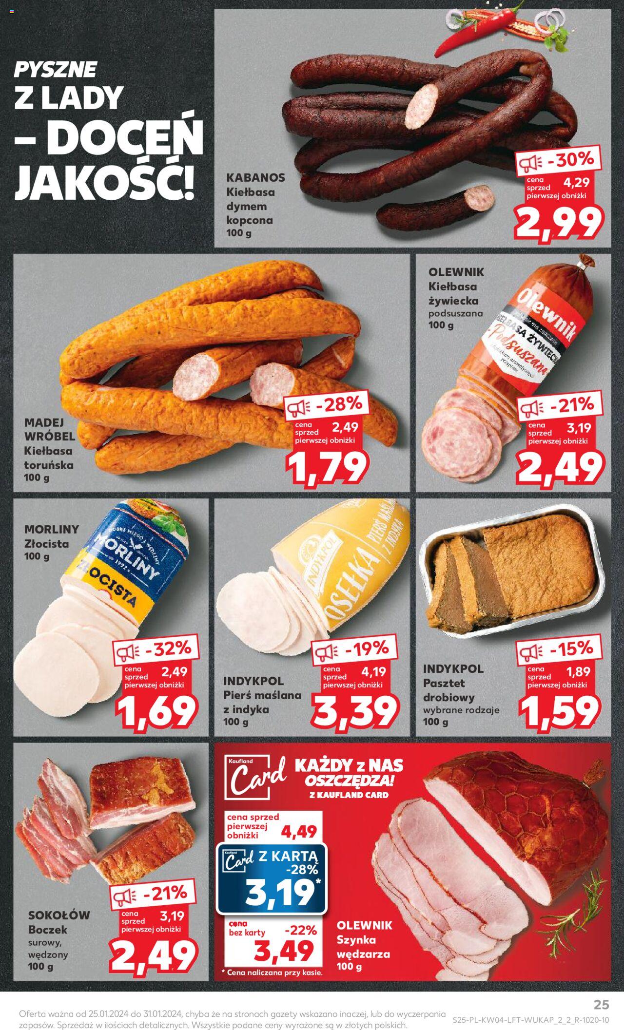 KAUFLAND gazetka ważna od 25.01.2024 do 31.01.2024 strona 25
