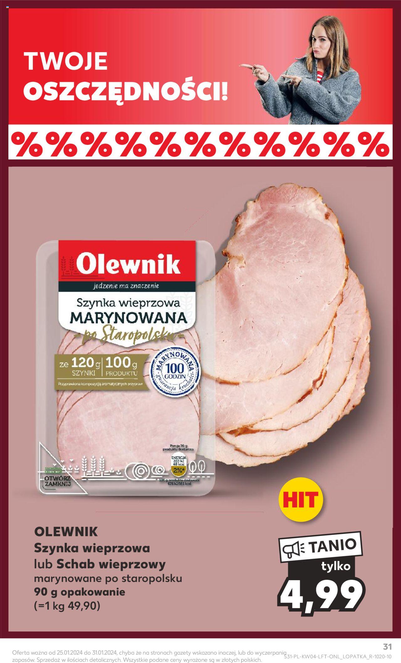 KAUFLAND gazetka ważna od 25.01.2024 do 31.01.2024 strona 31