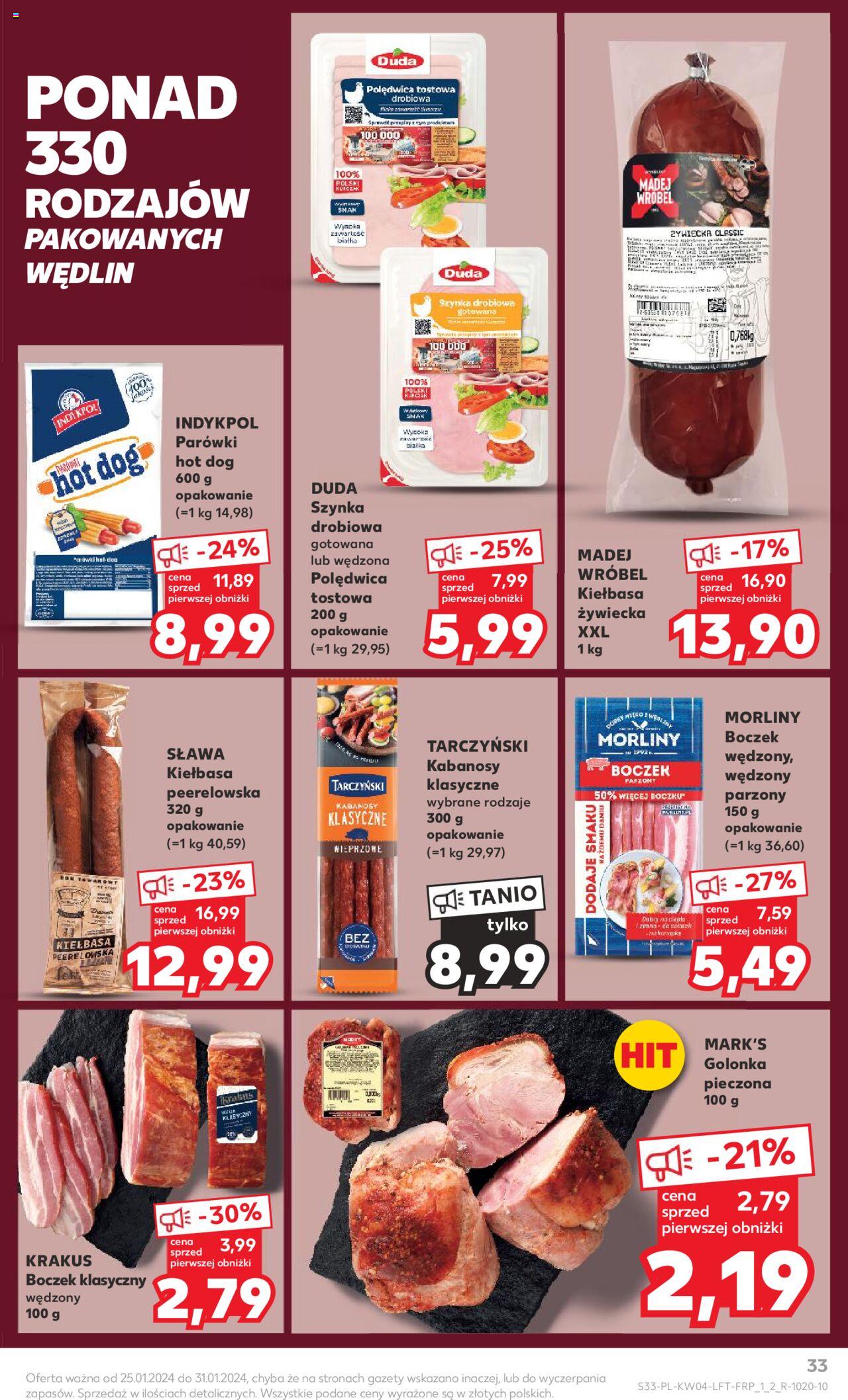 KAUFLAND gazetka ważna od 25.01.2024 do 31.01.2024 strona 33