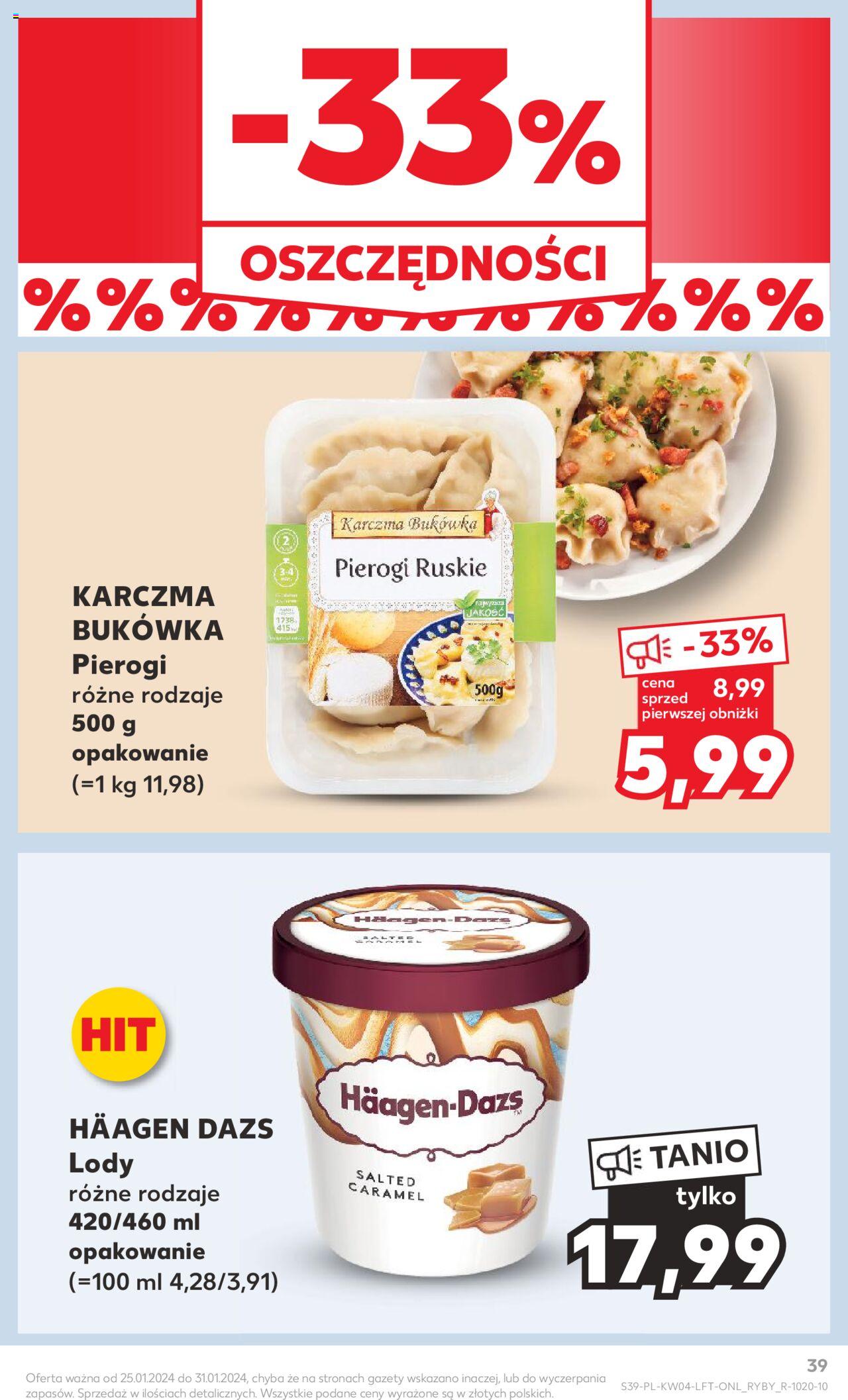 KAUFLAND gazetka ważna od 25.01.2024 do 31.01.2024 strona 39