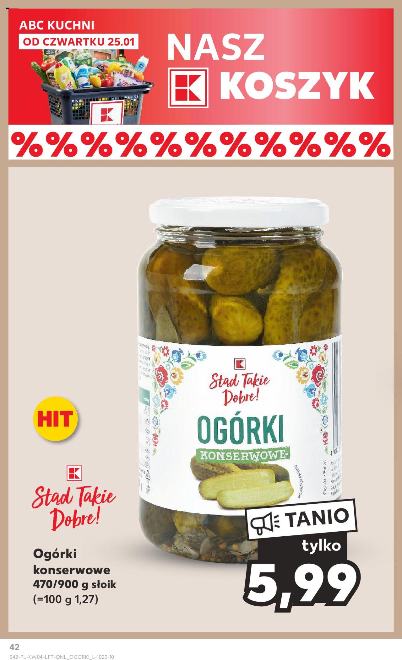 KAUFLAND gazetka ważna od 25.01.2024 do 31.01.2024 strona 42
