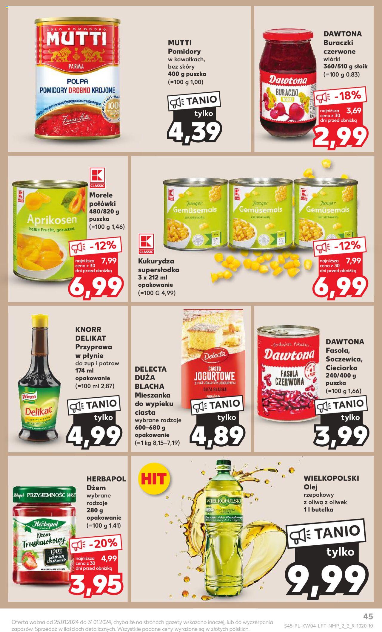 KAUFLAND gazetka ważna od 25.01.2024 do 31.01.2024 strona 45