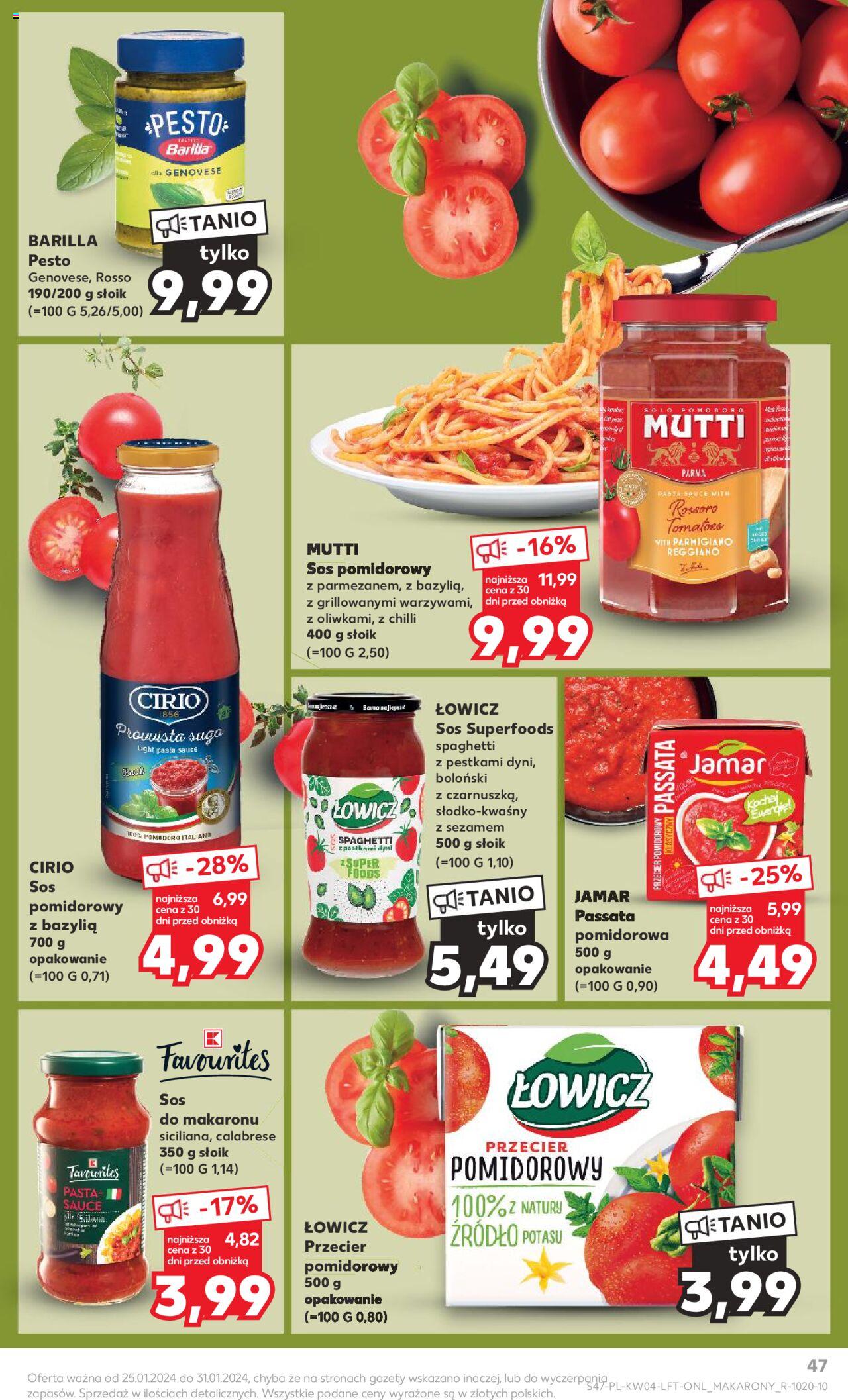 KAUFLAND gazetka ważna od 25.01.2024 do 31.01.2024 strona 47