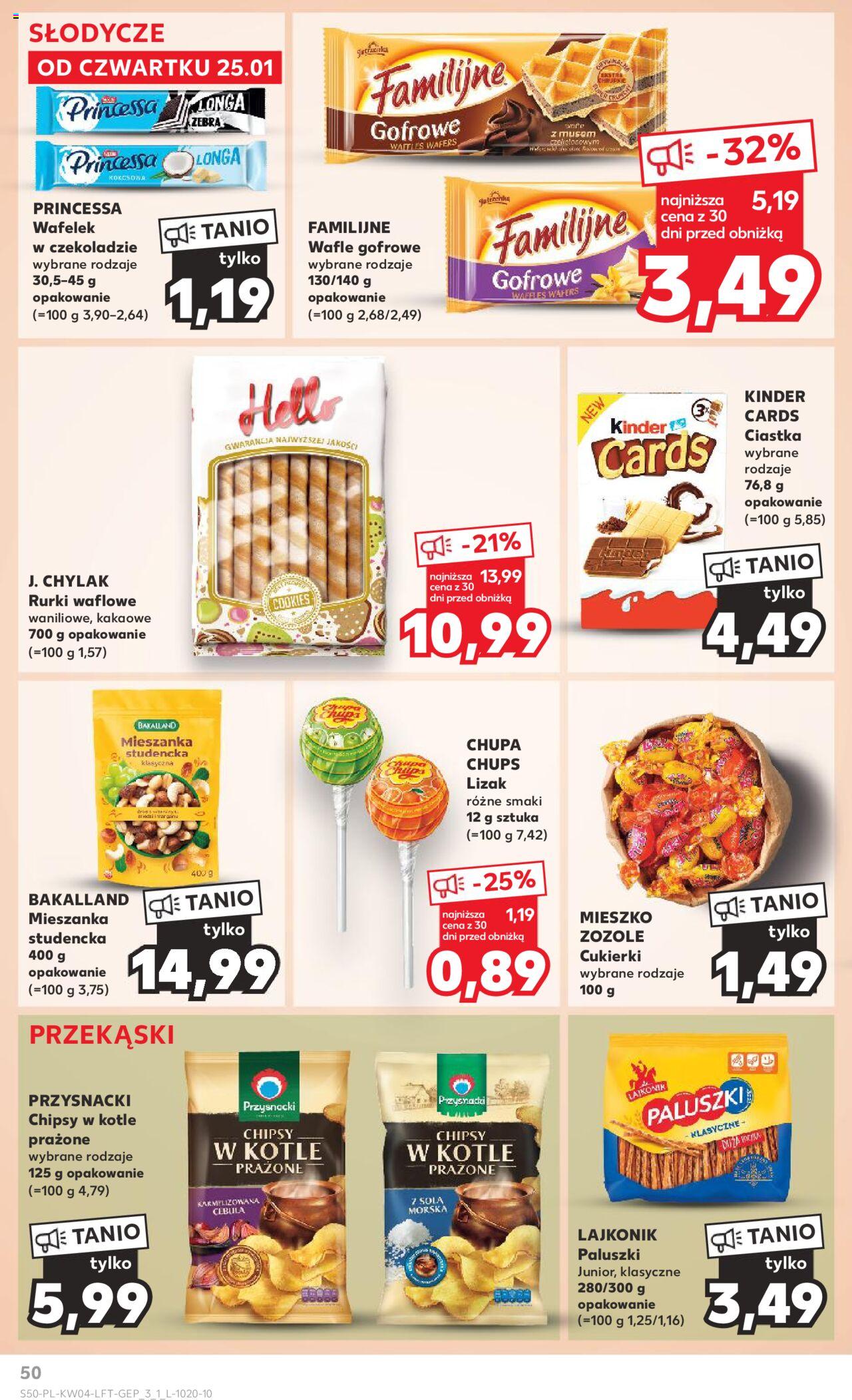 KAUFLAND gazetka ważna od 25.01.2024 do 31.01.2024 strona 50