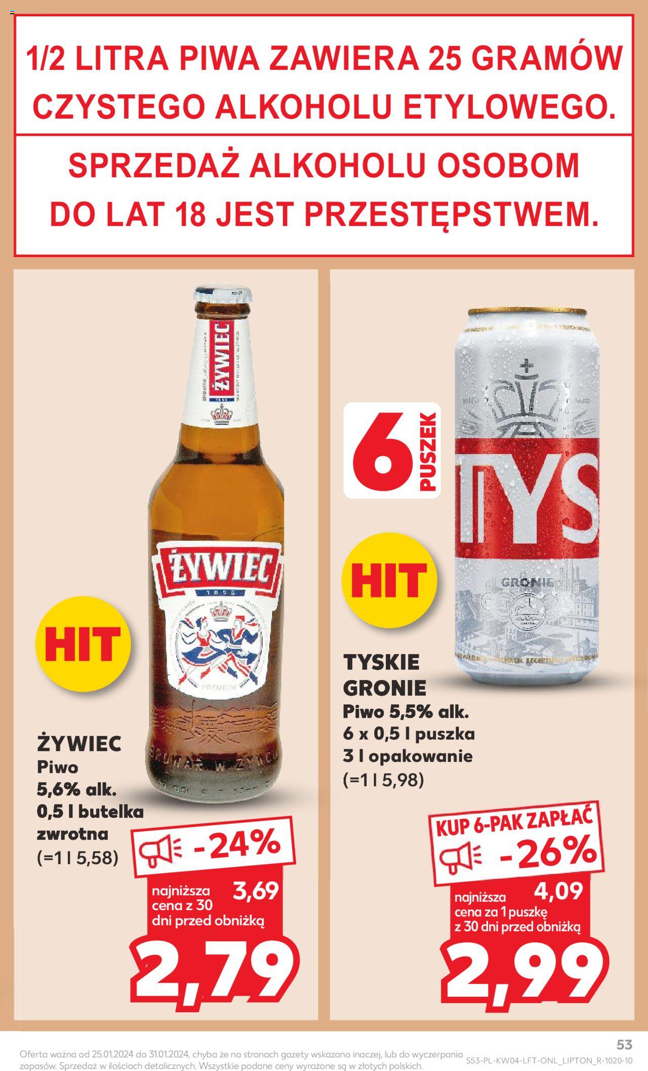 KAUFLAND gazetka ważna od 25.01.2024 do 31.01.2024 strona 53