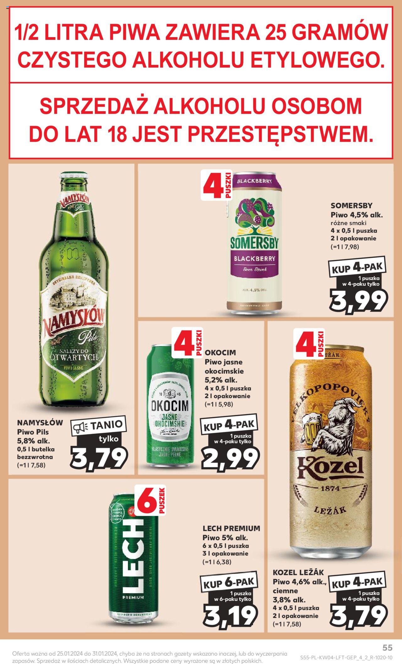 KAUFLAND gazetka ważna od 25.01.2024 do 31.01.2024 strona 55