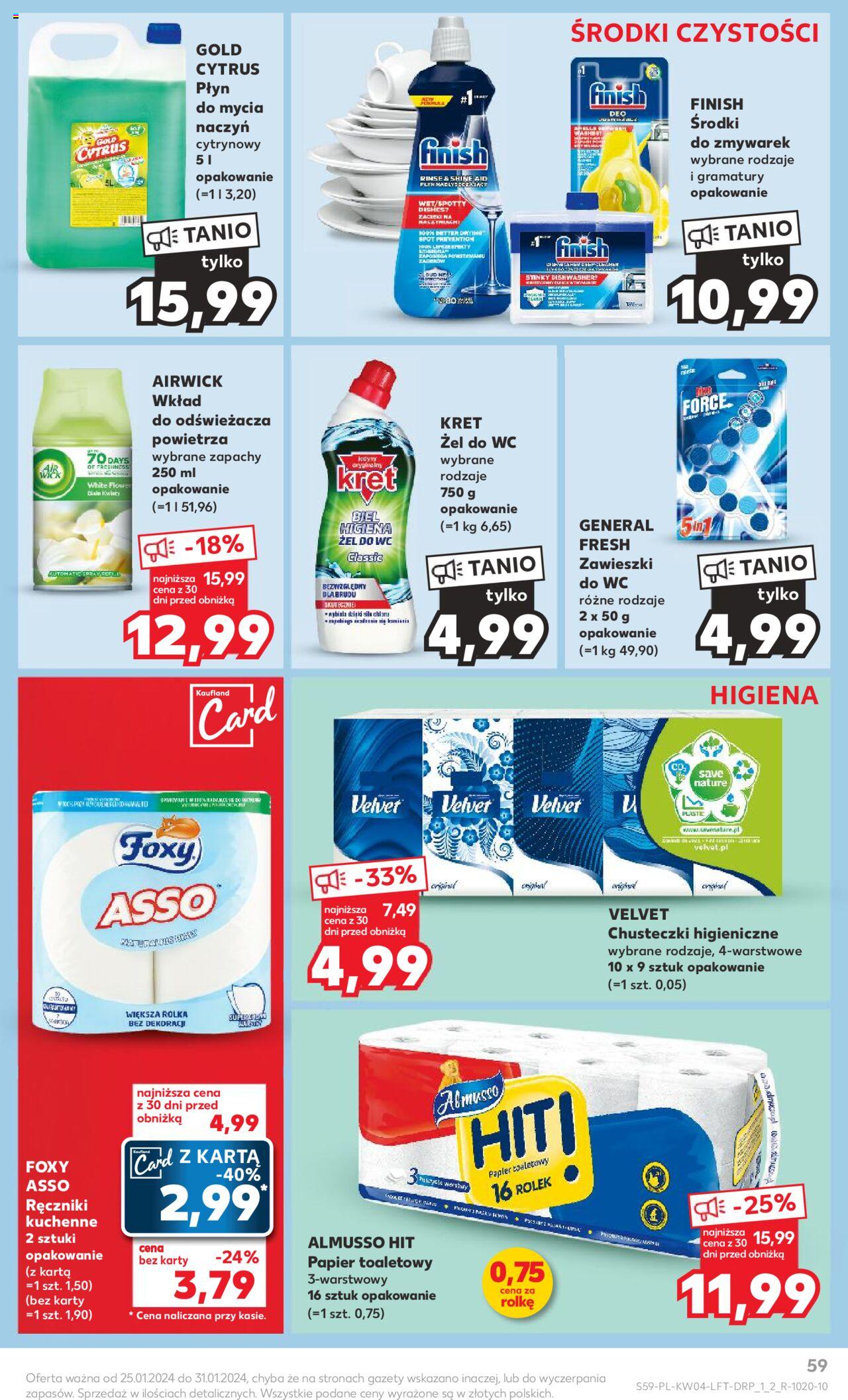 KAUFLAND gazetka ważna od 25.01.2024 do 31.01.2024 strona 59