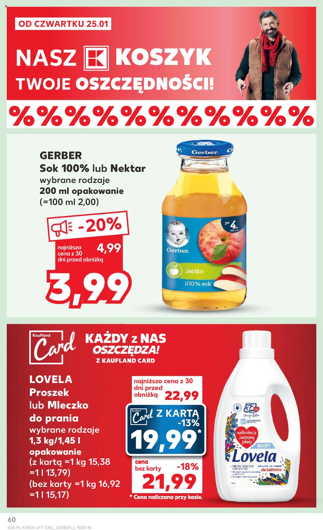 KAUFLAND gazetka ważna od 25.01.2024 do 31.01.2024 strona 60