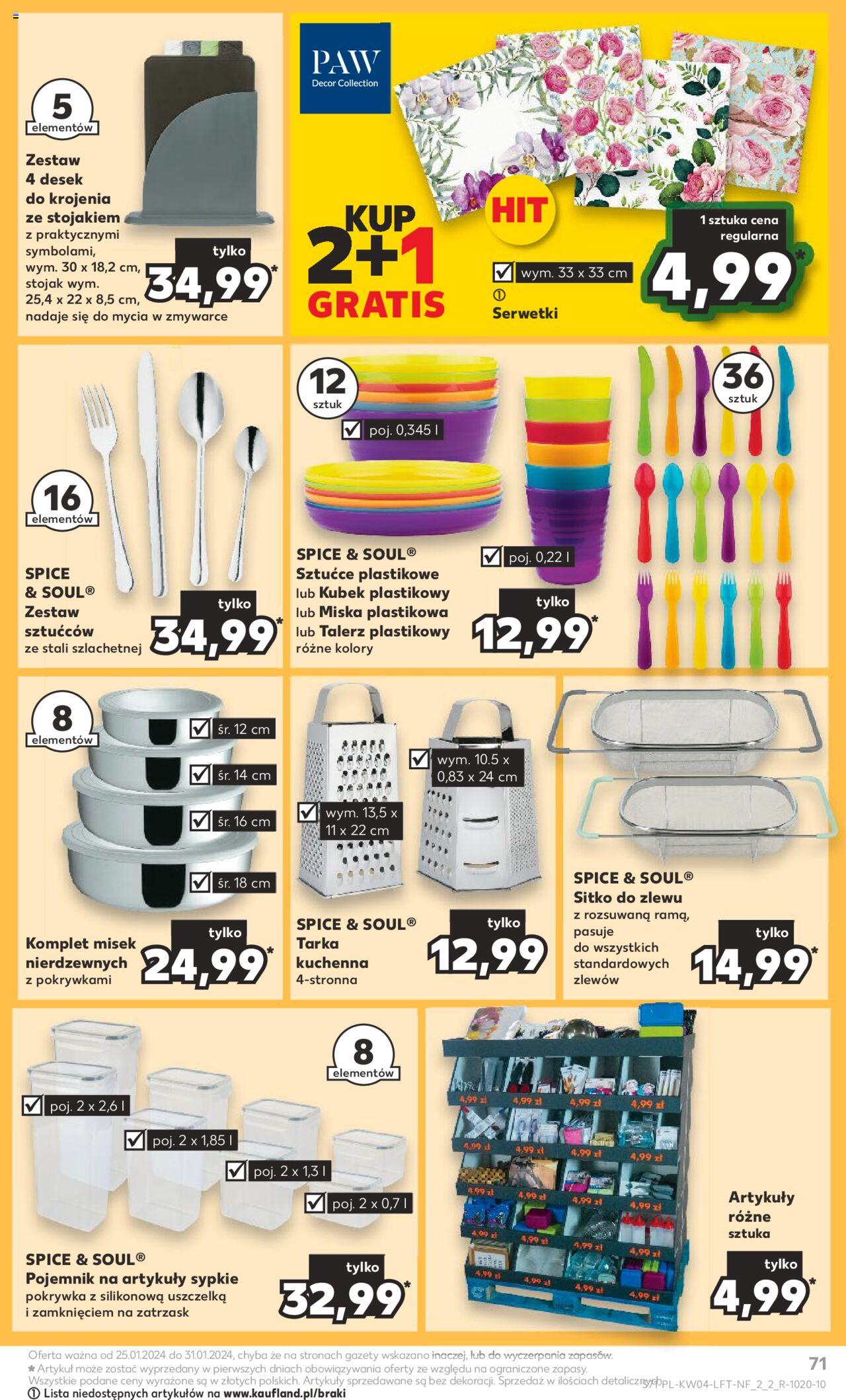 KAUFLAND gazetka ważna od 25.01.2024 do 31.01.2024 strona 71