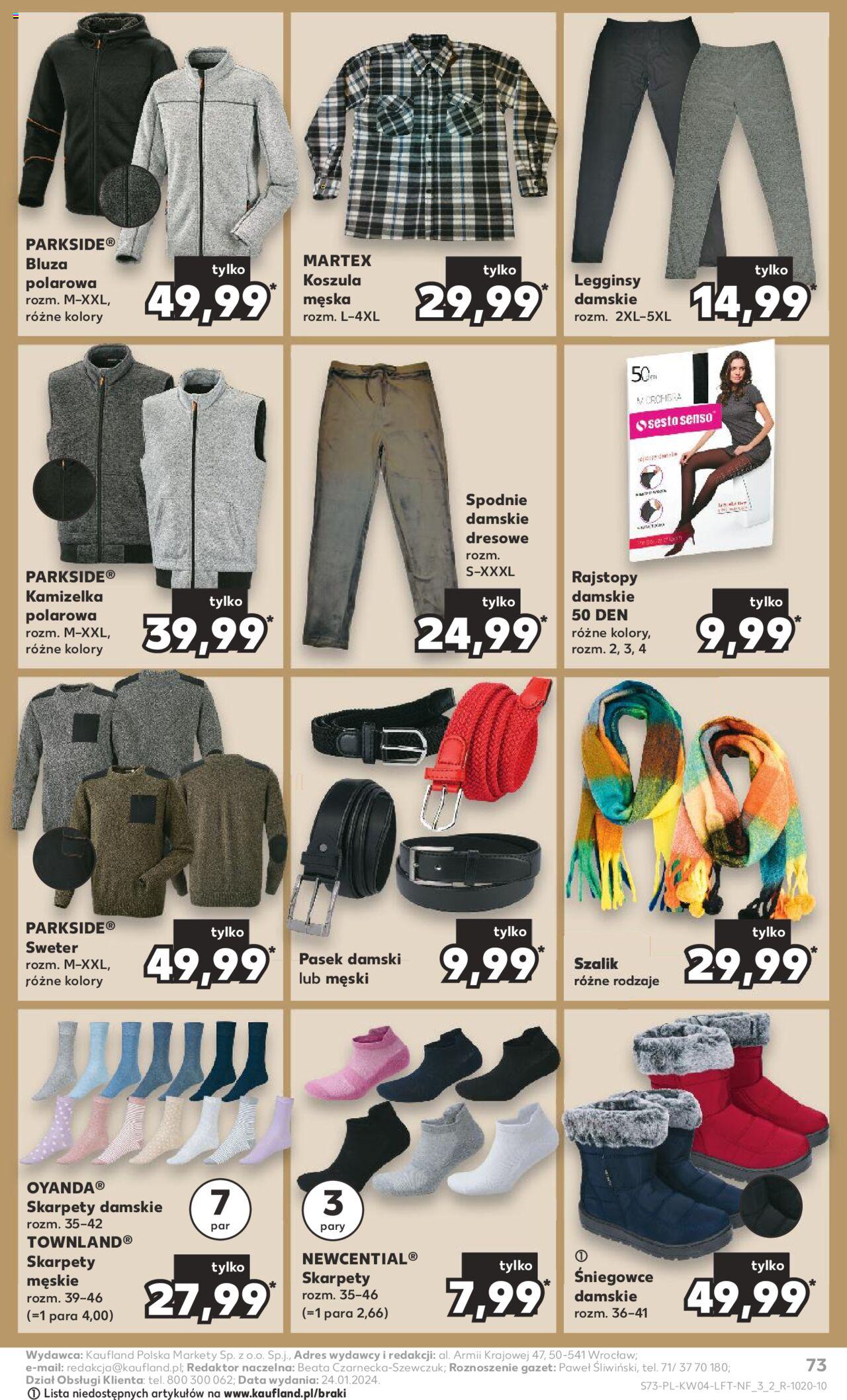 KAUFLAND gazetka ważna od 25.01.2024 do 31.01.2024 strona 73