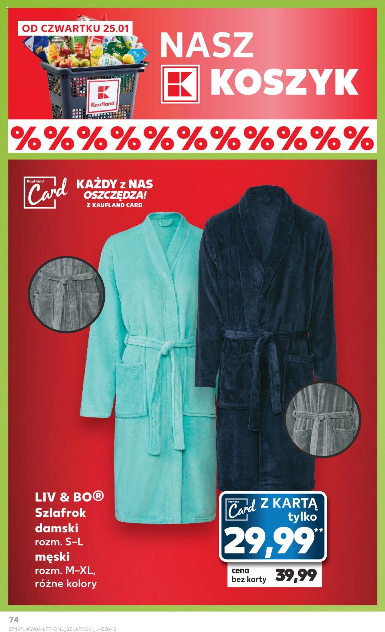 KAUFLAND gazetka ważna od 25.01.2024 do 31.01.2024 strona 74