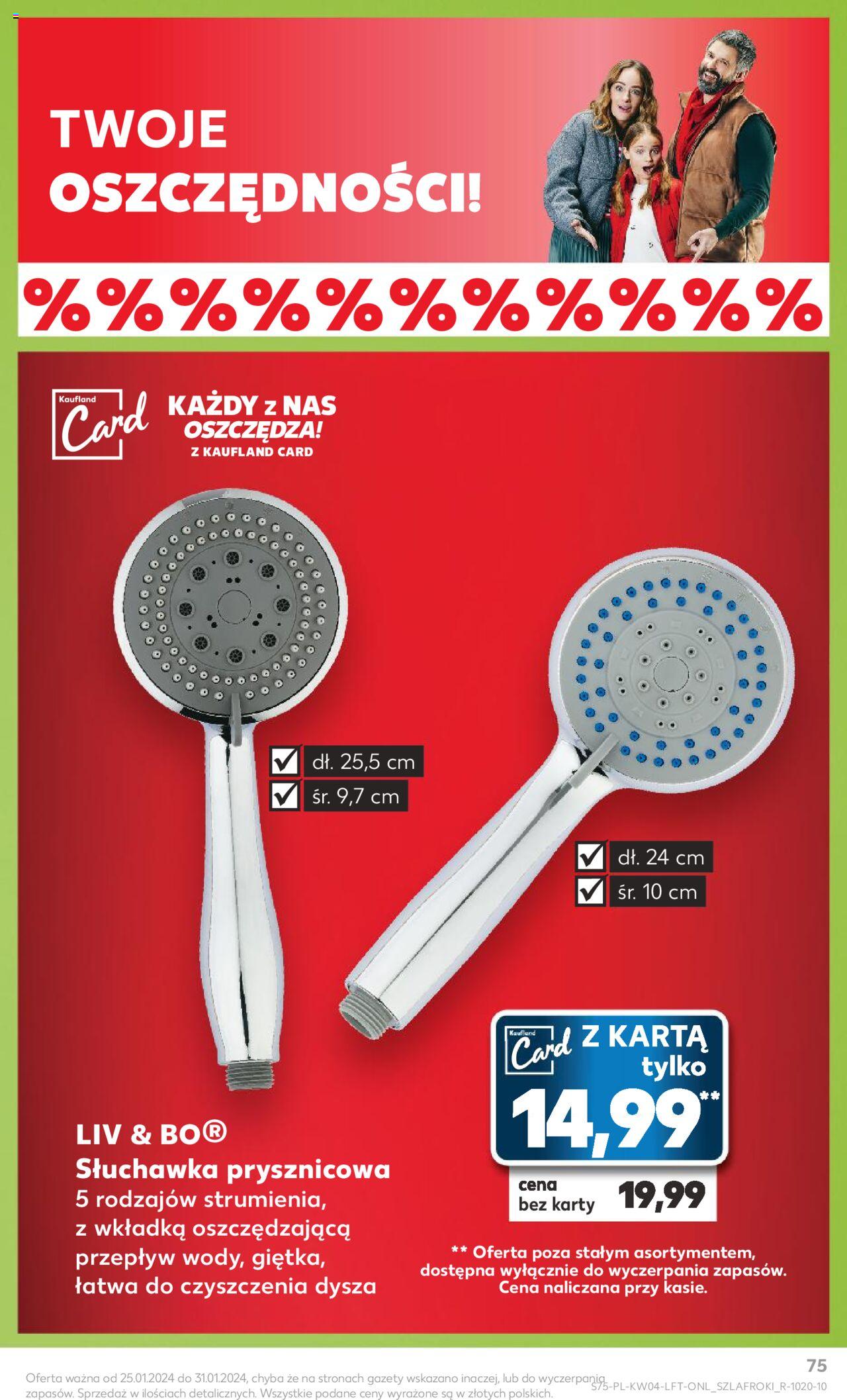 KAUFLAND gazetka ważna od 25.01.2024 do 31.01.2024 strona 75