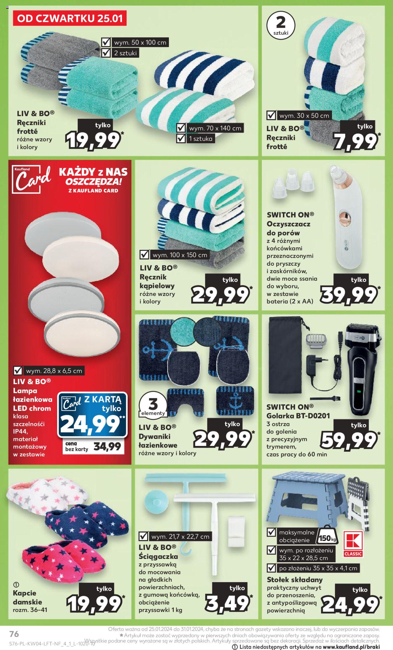 KAUFLAND gazetka ważna od 25.01.2024 do 31.01.2024 strona 76