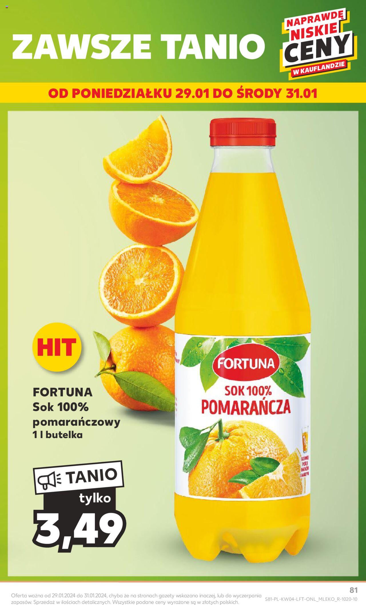 KAUFLAND gazetka ważna od 25.01.2024 do 31.01.2024 strona 81