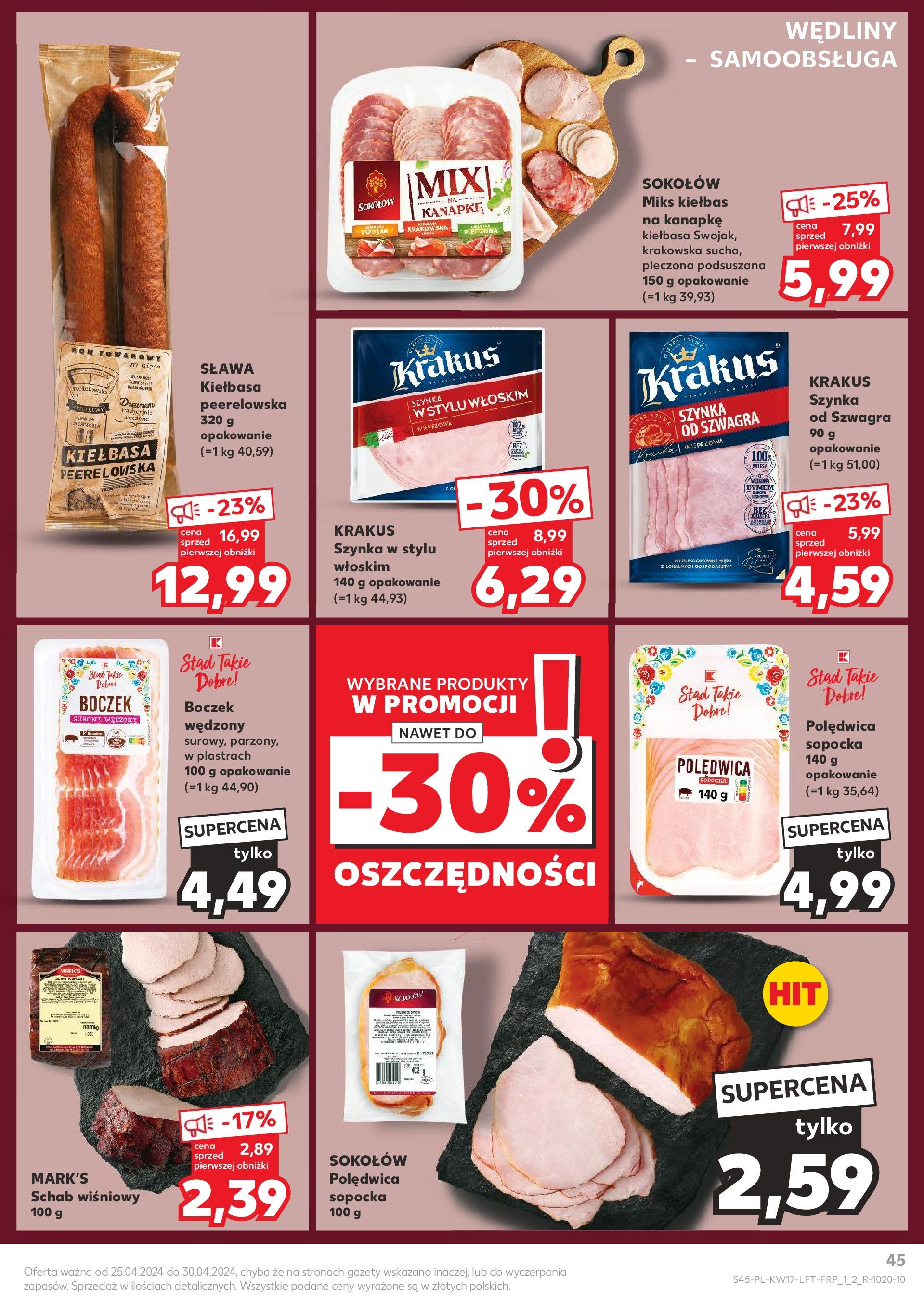 KAUFLAND gazetka ważna od 25.04.2024 do 30.04.2024 strona 44