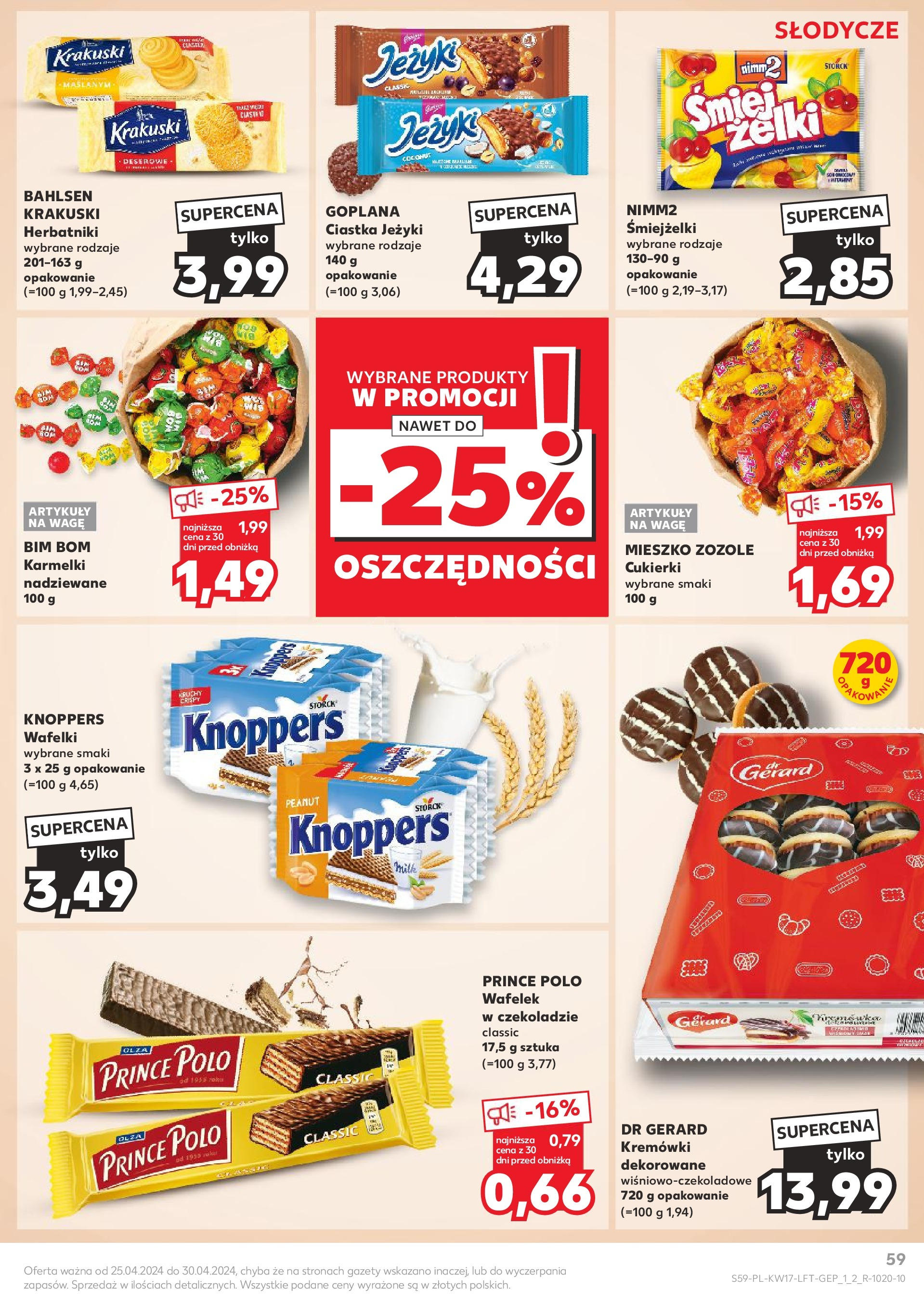KAUFLAND gazetka ważna od 25.04.2024 do 30.04.2024 strona 58