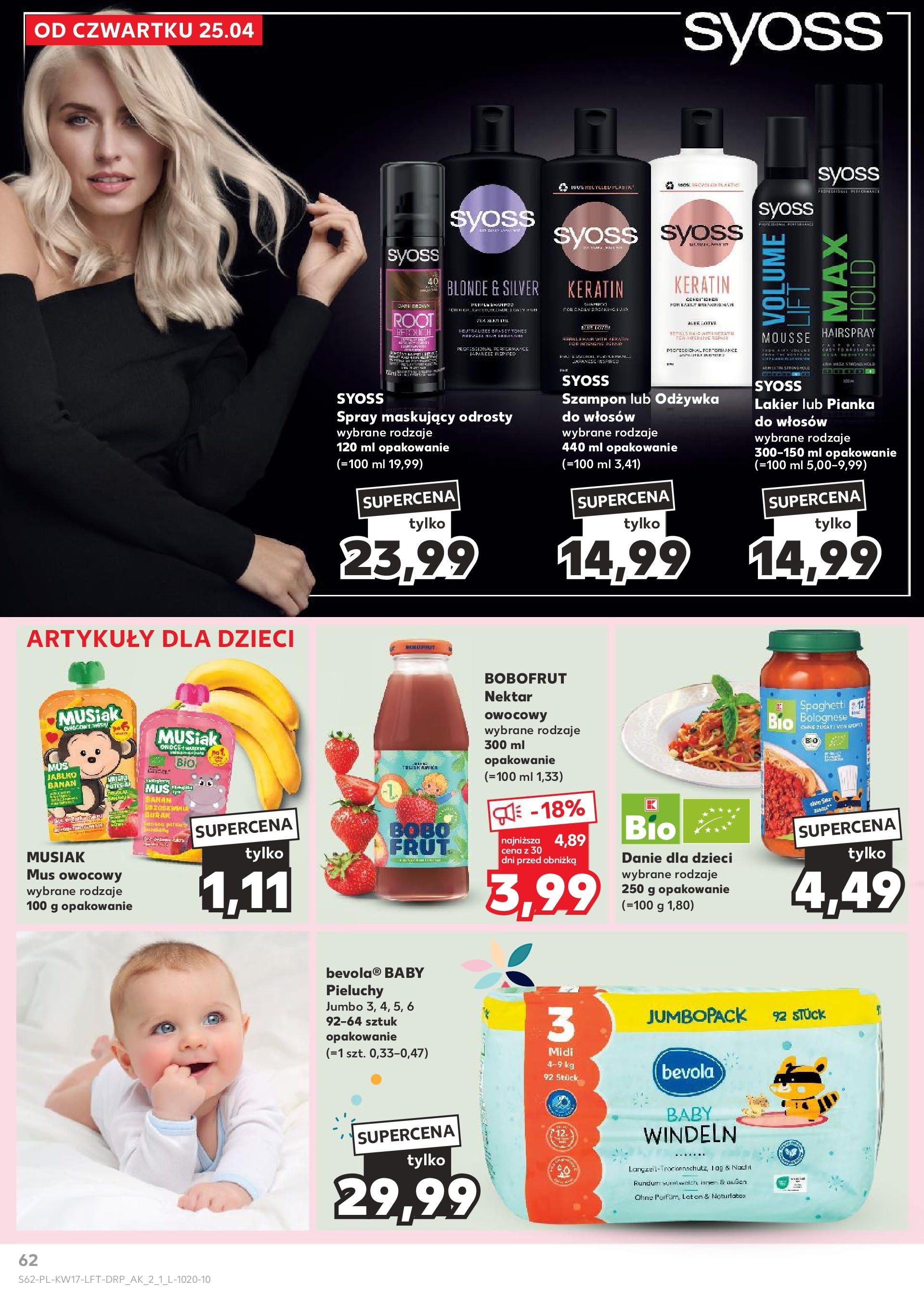 KAUFLAND gazetka ważna od 25.04.2024 do 30.04.2024 strona 61