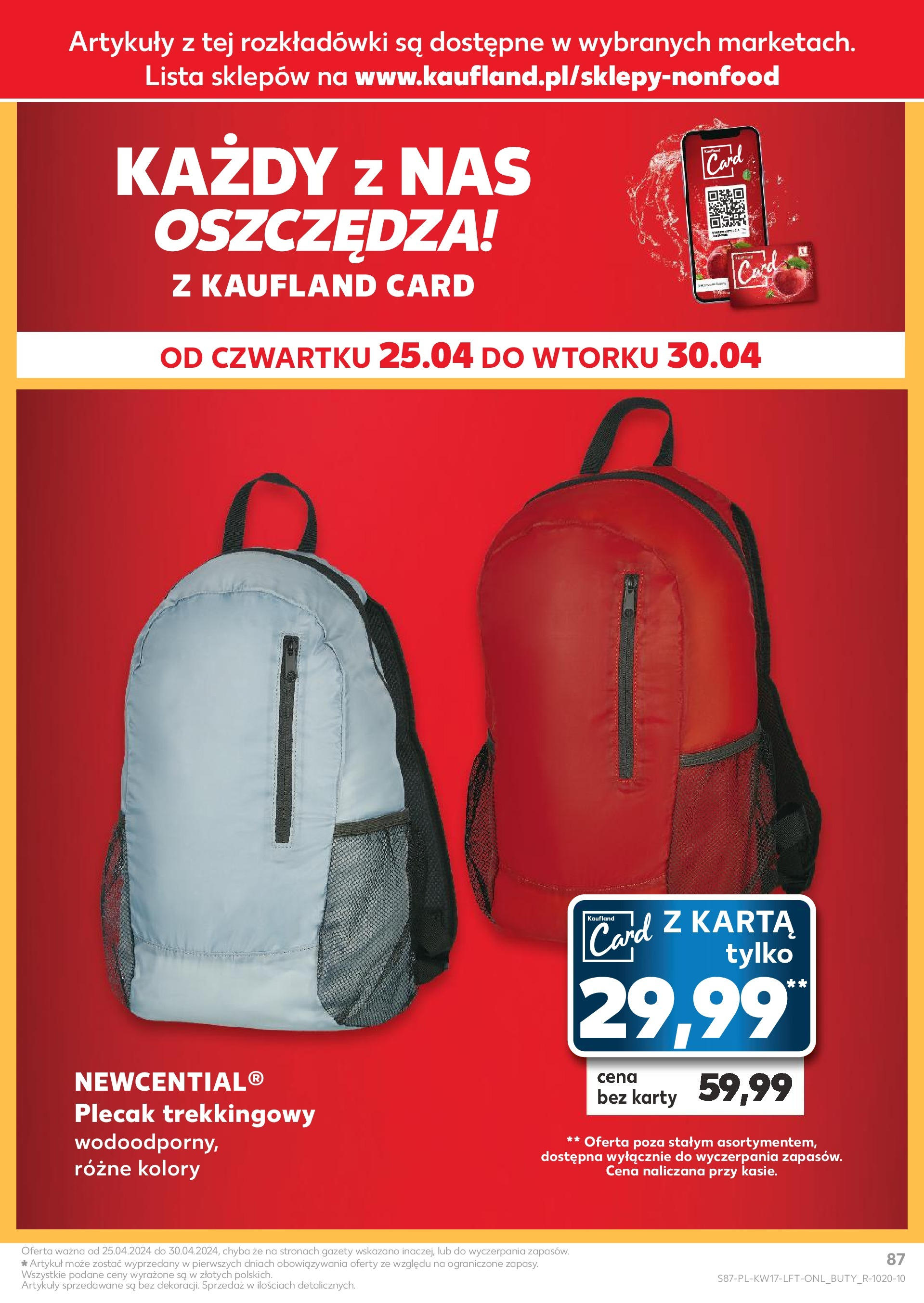 KAUFLAND gazetka ważna od 25.04.2024 do 30.04.2024 strona 85