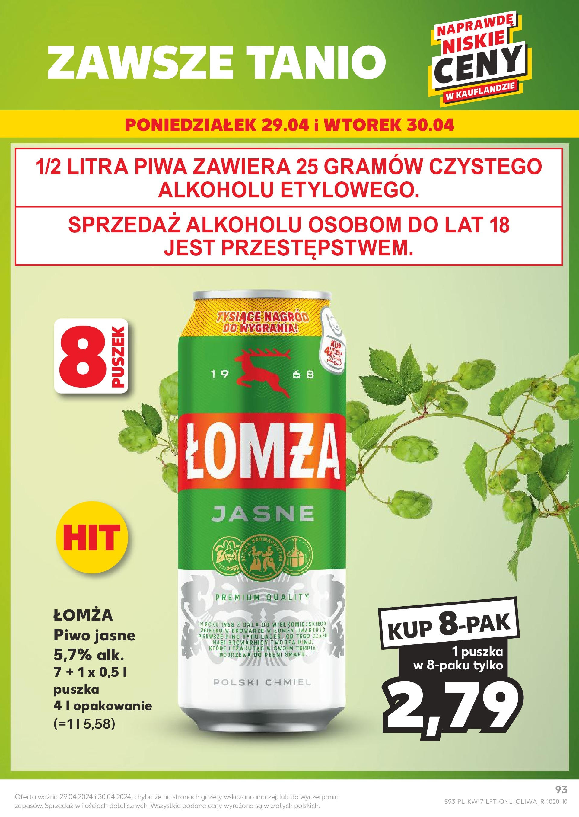 KAUFLAND gazetka ważna od 25.04.2024 do 30.04.2024 strona 91