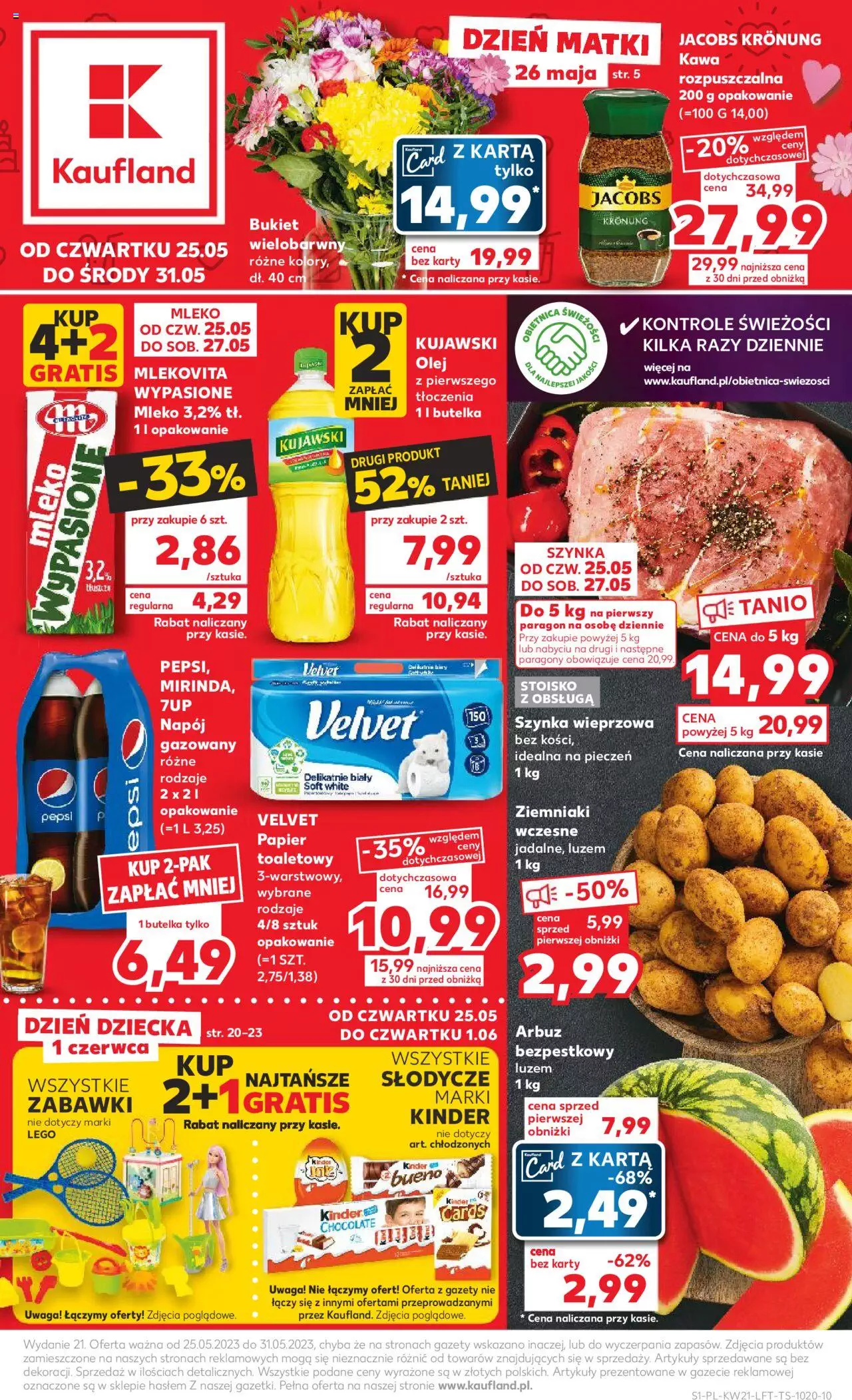 KAUFLAND gazetka ważna od 25.05.2023 do 31.05.2023 strona 1
