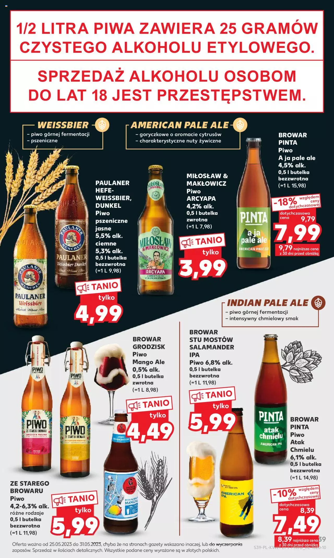 KAUFLAND gazetka ważna od 25.05.2023 do 31.05.2023 strona 39